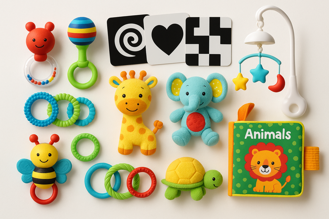 Sensory and developmental toys (0–6 months)