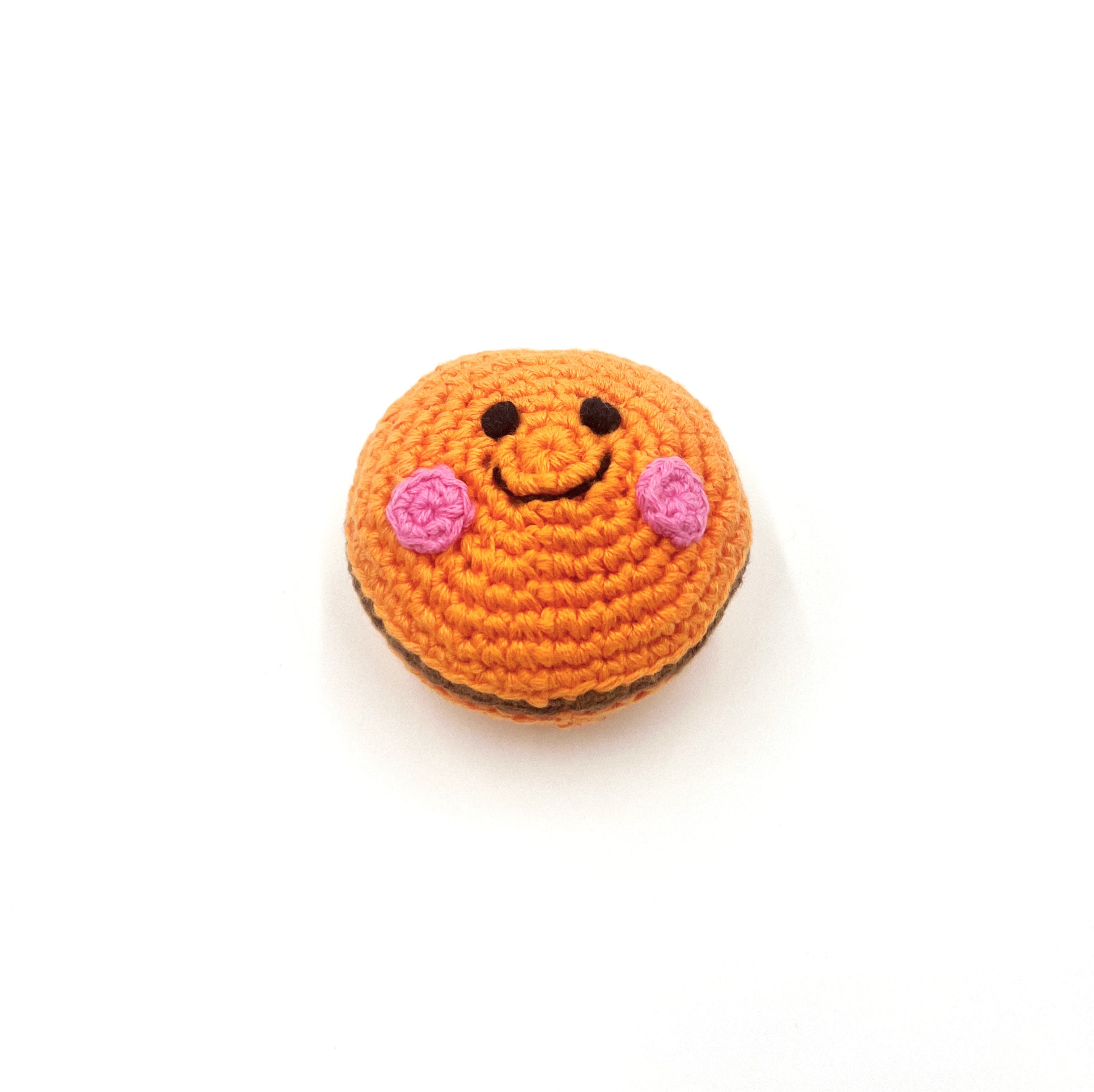 Friendly Macaron Cookie Rattle