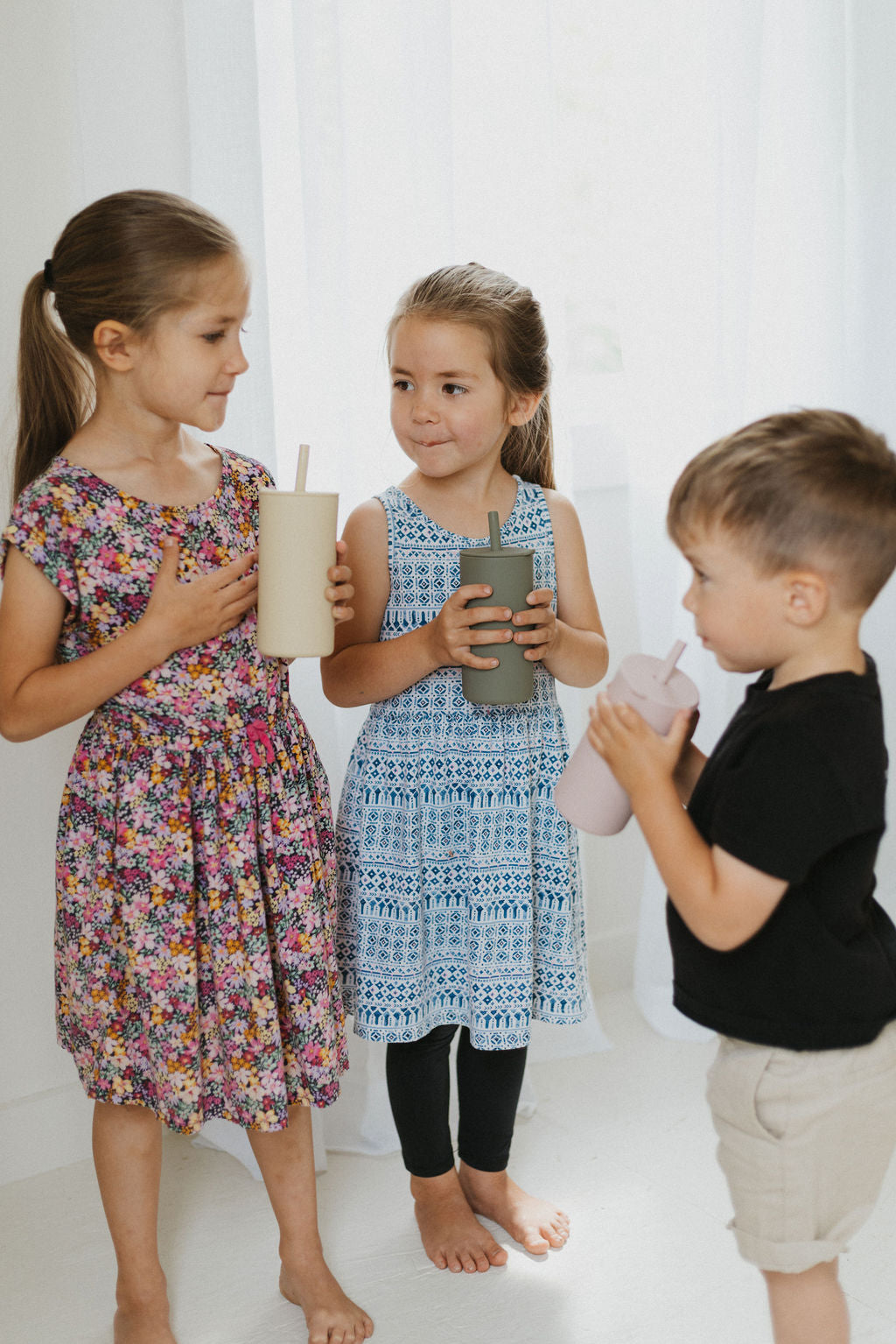 Toddler cups with Straw