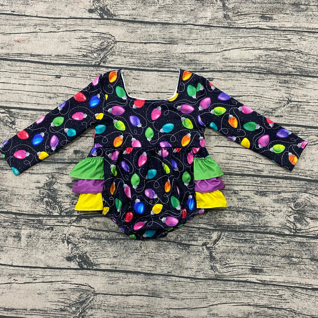 Lights ruffle romper