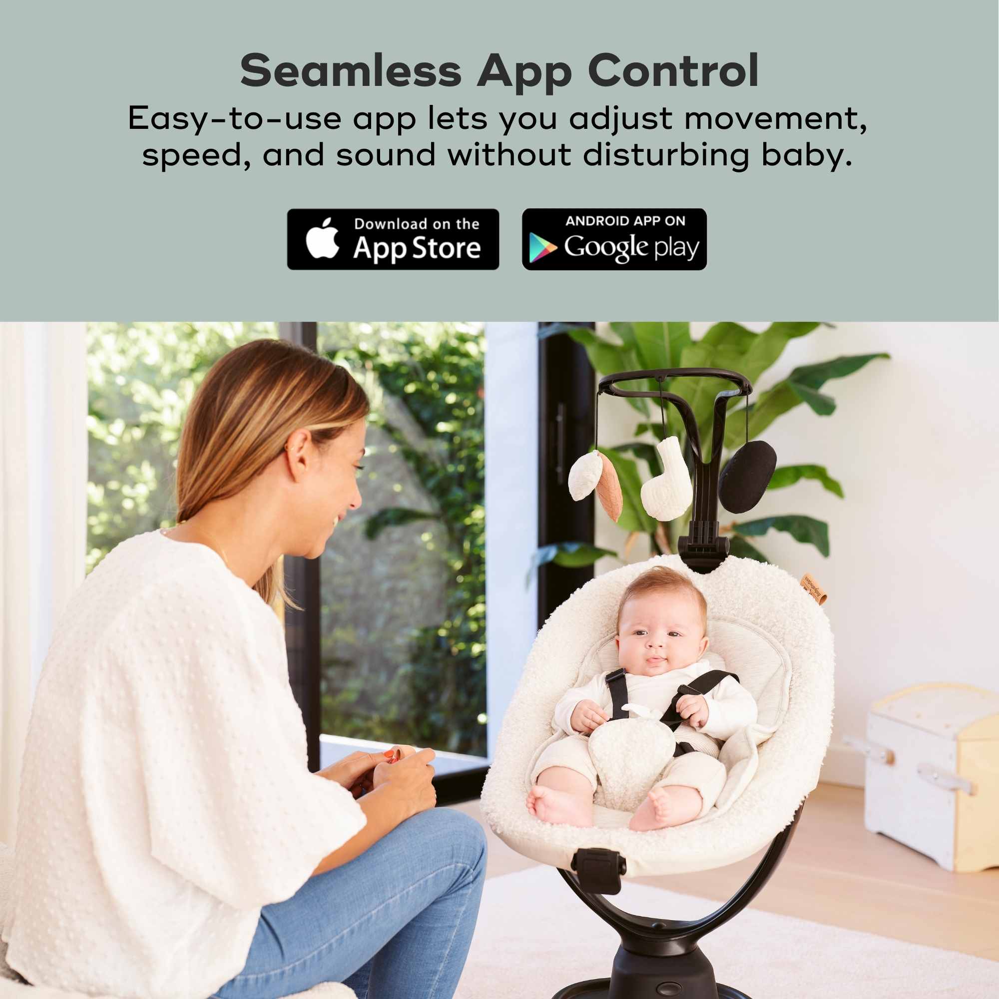Swoon Evolution Smart Baby Swing