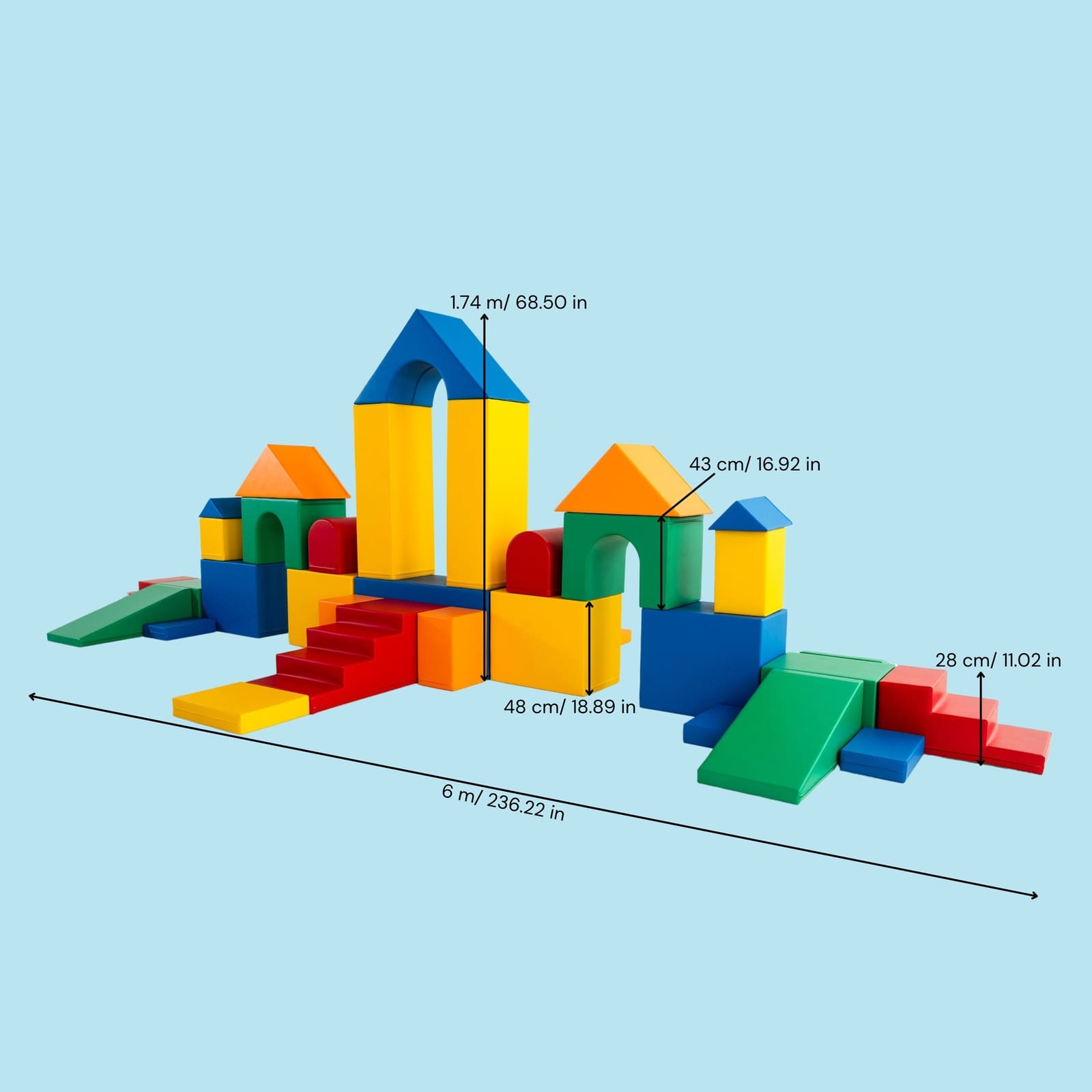 Soft Play Party Set - MEGA Castle