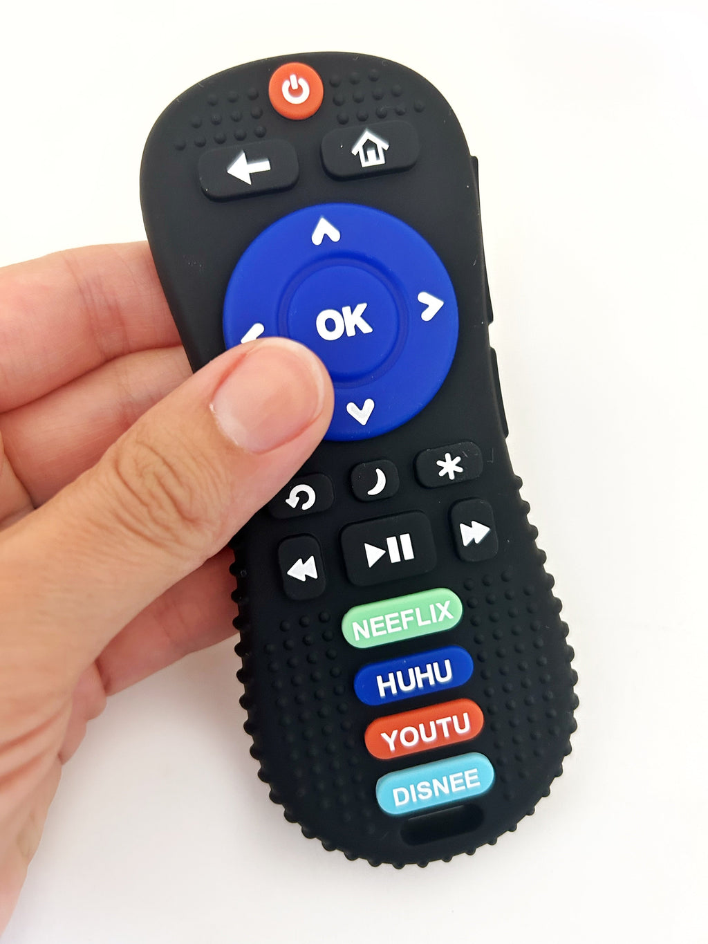 Safe and Fun Baby Remote Control Teether Gift for Gum Relief