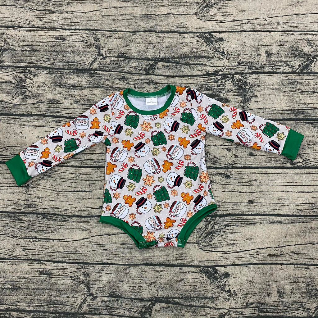 Cookies and candycane long sleeve leo