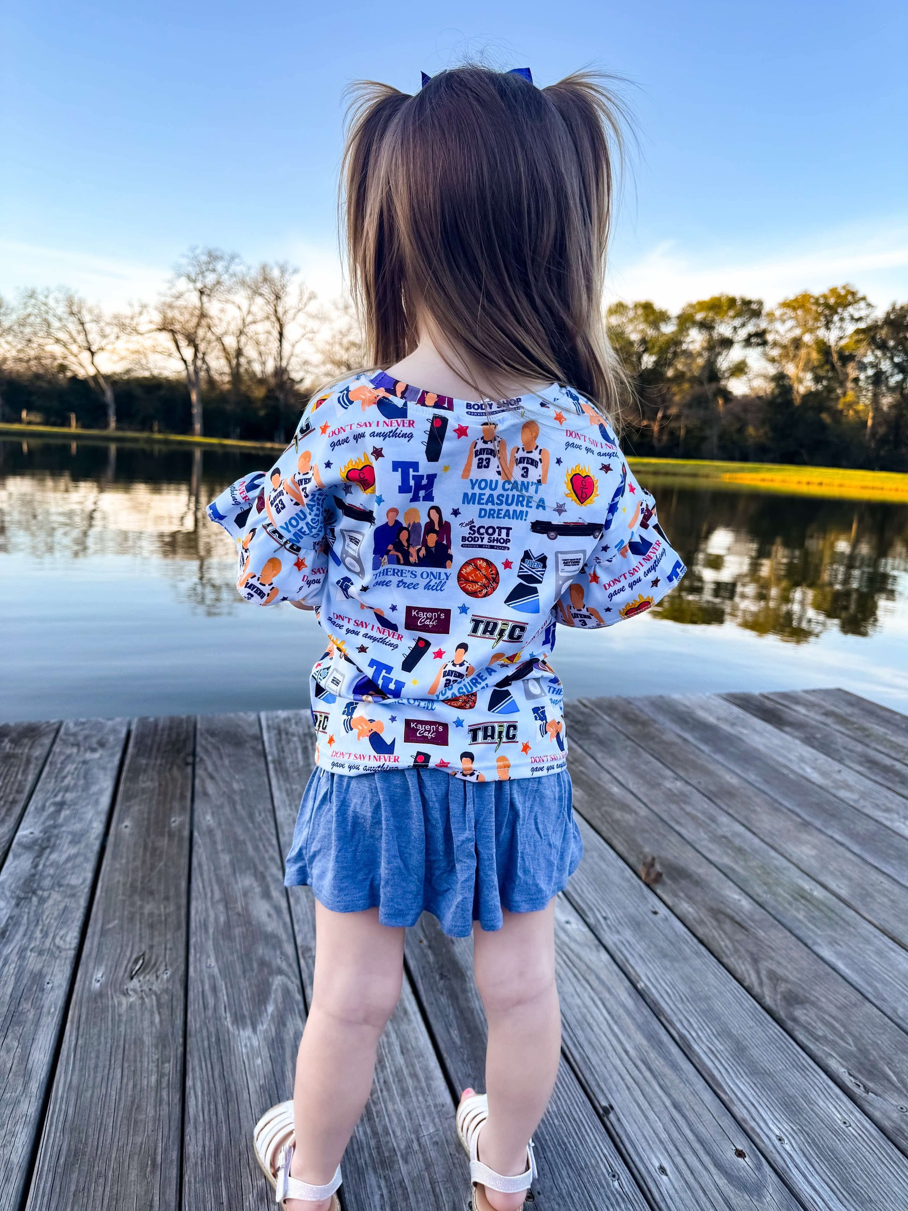 Scott’s ruffle top