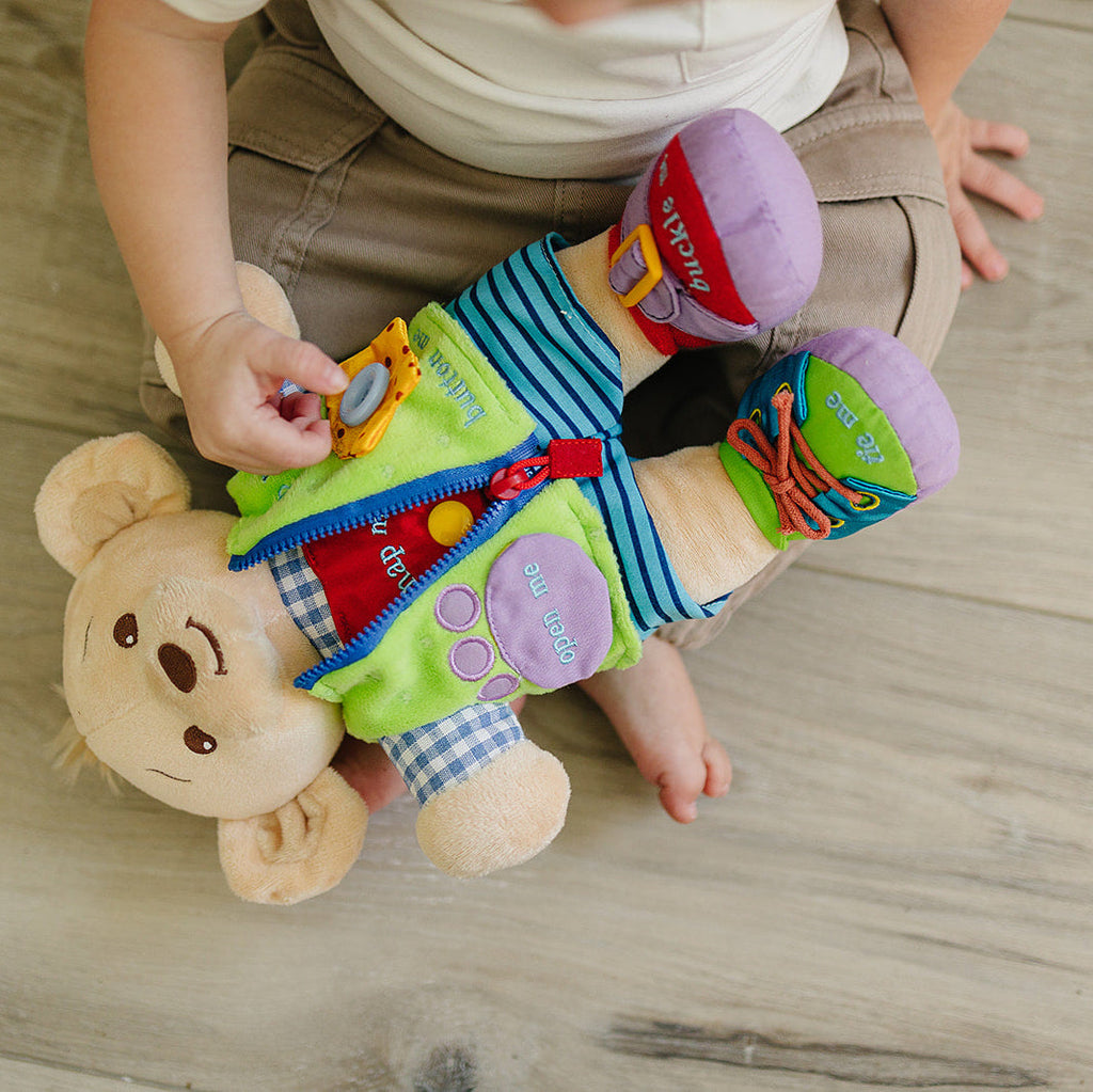 Learn to Dress Bear Doll