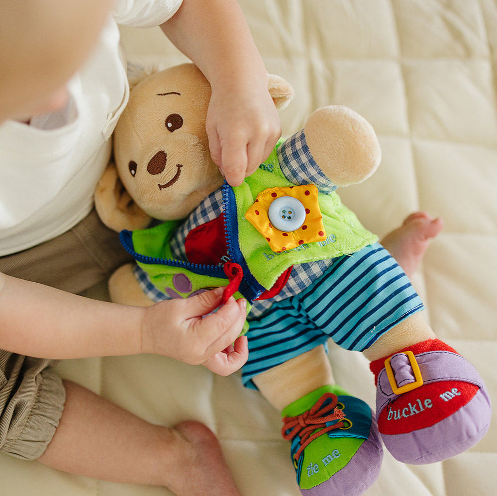 Learn to Dress Bear Doll