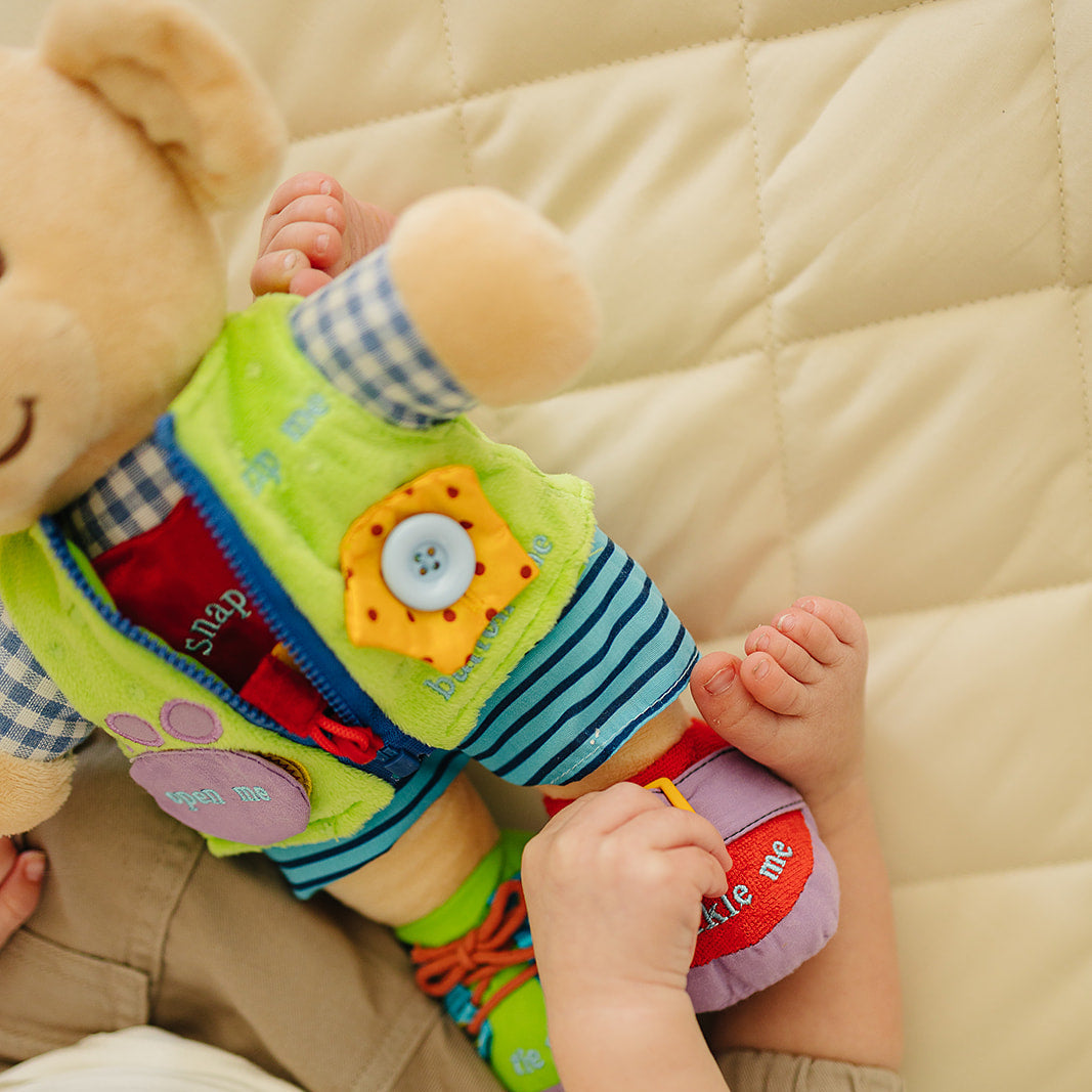 Learn to Dress Bear Doll