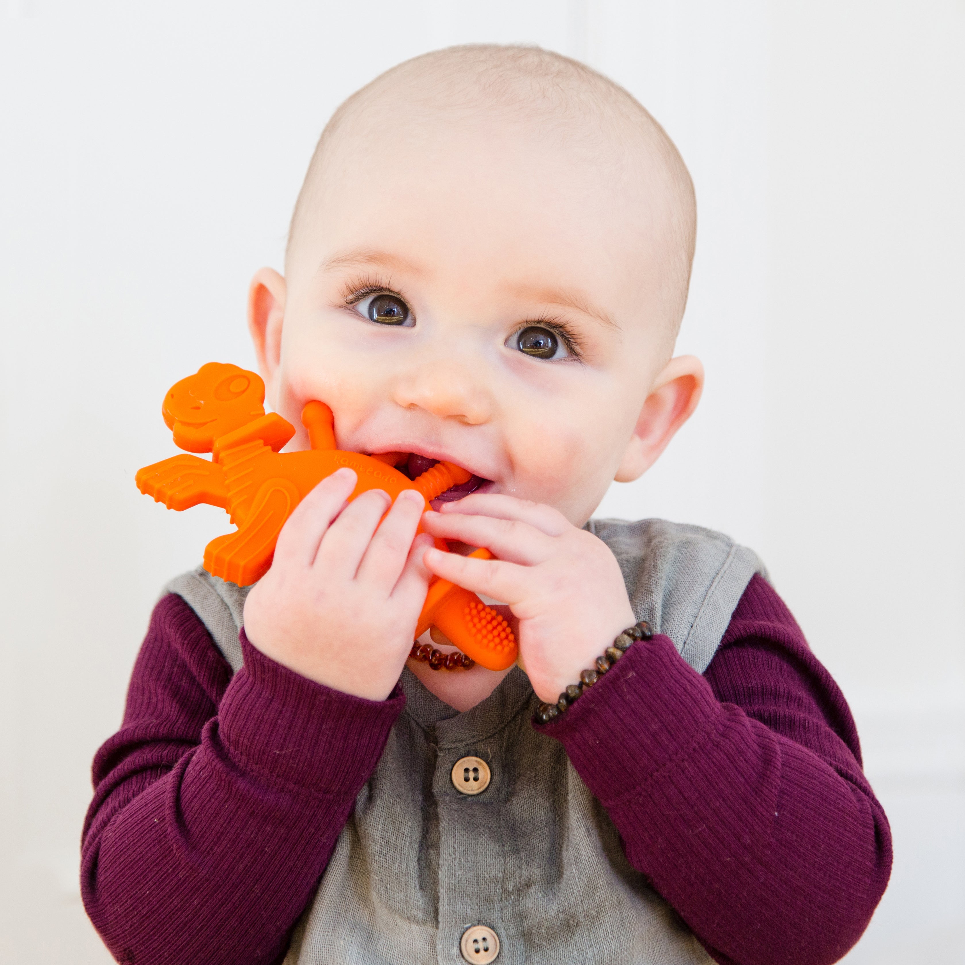 Dibly the Dino-Sore-No-More - Orange