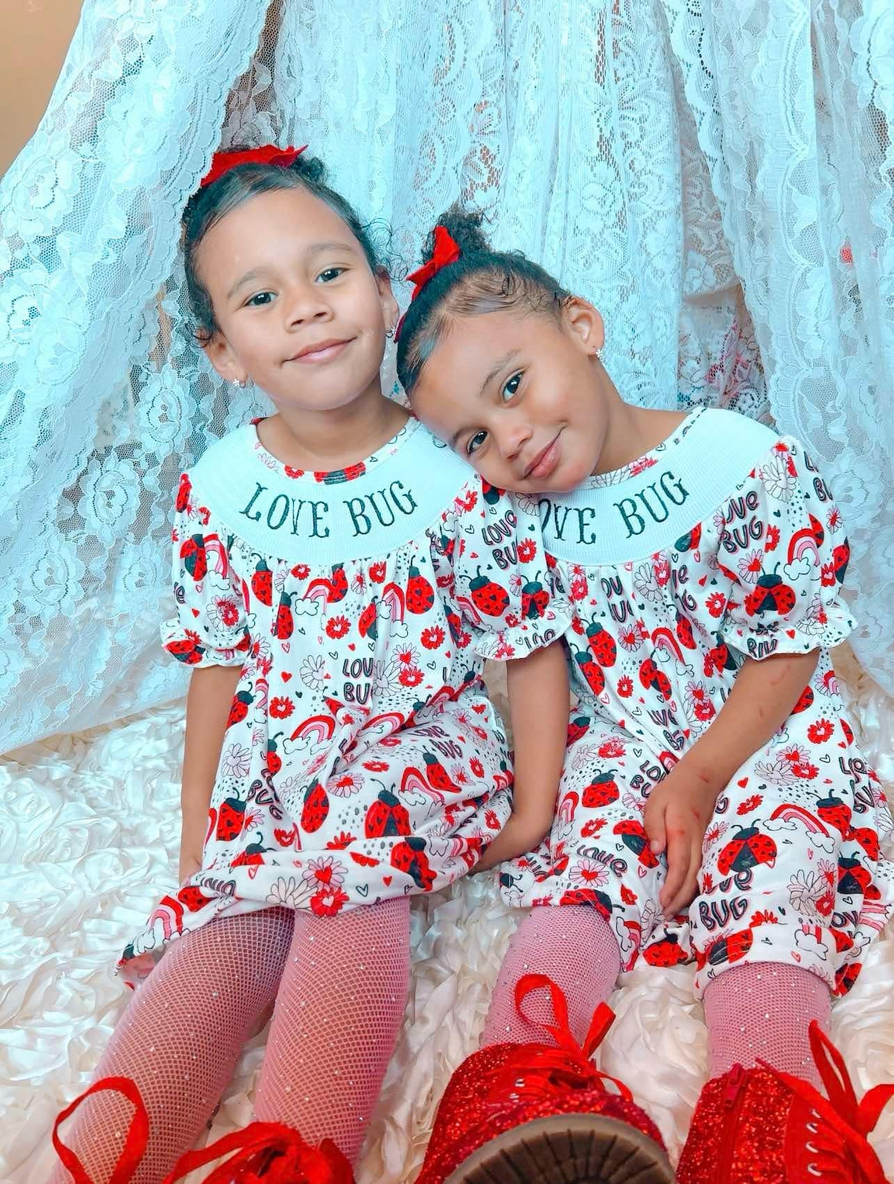 Smocked love bug Dress