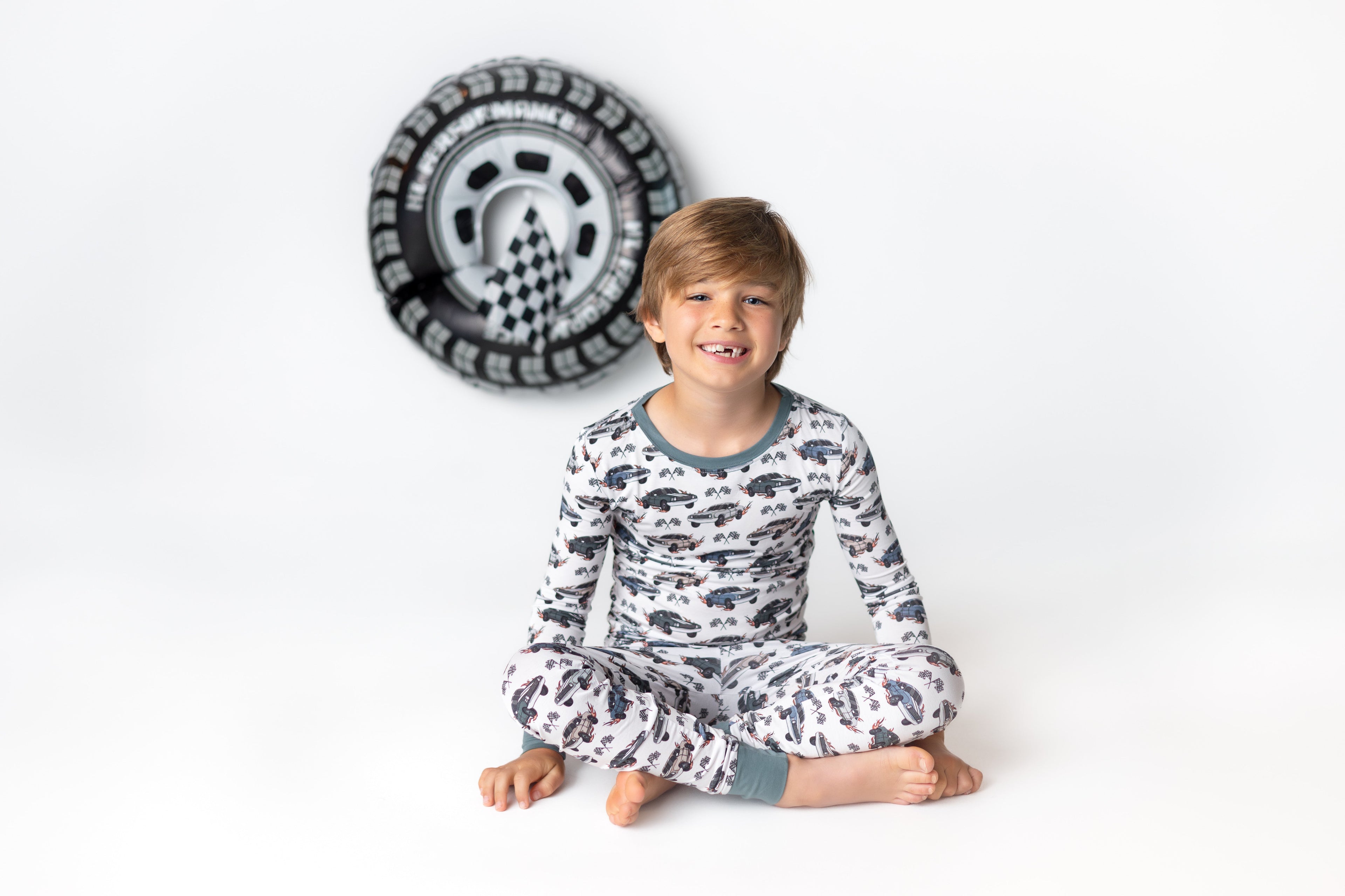 Blazin' Cars | Two Piece Pajama Set