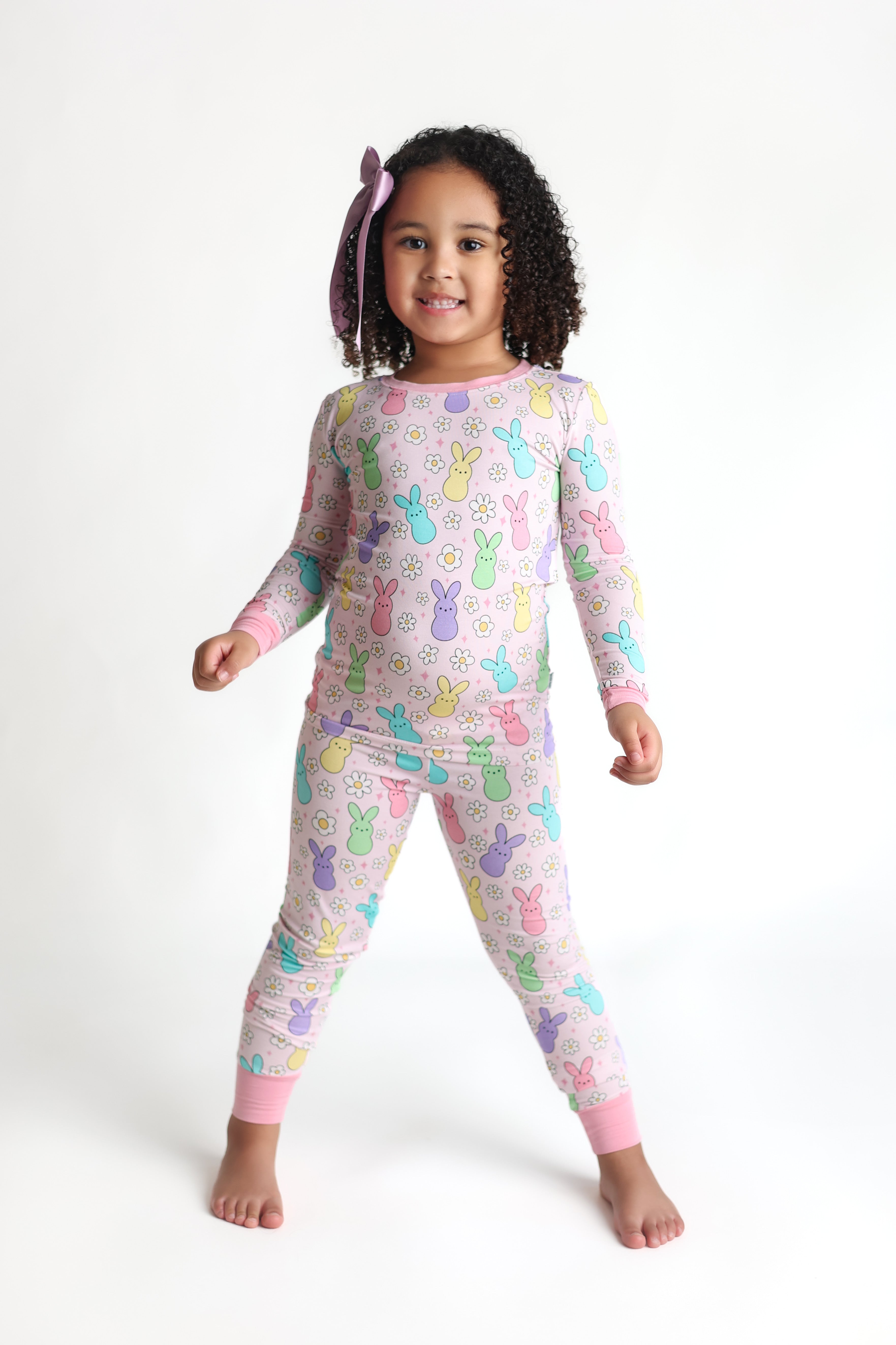 Bunnies | Two-Piece Bamboo Pajama Set