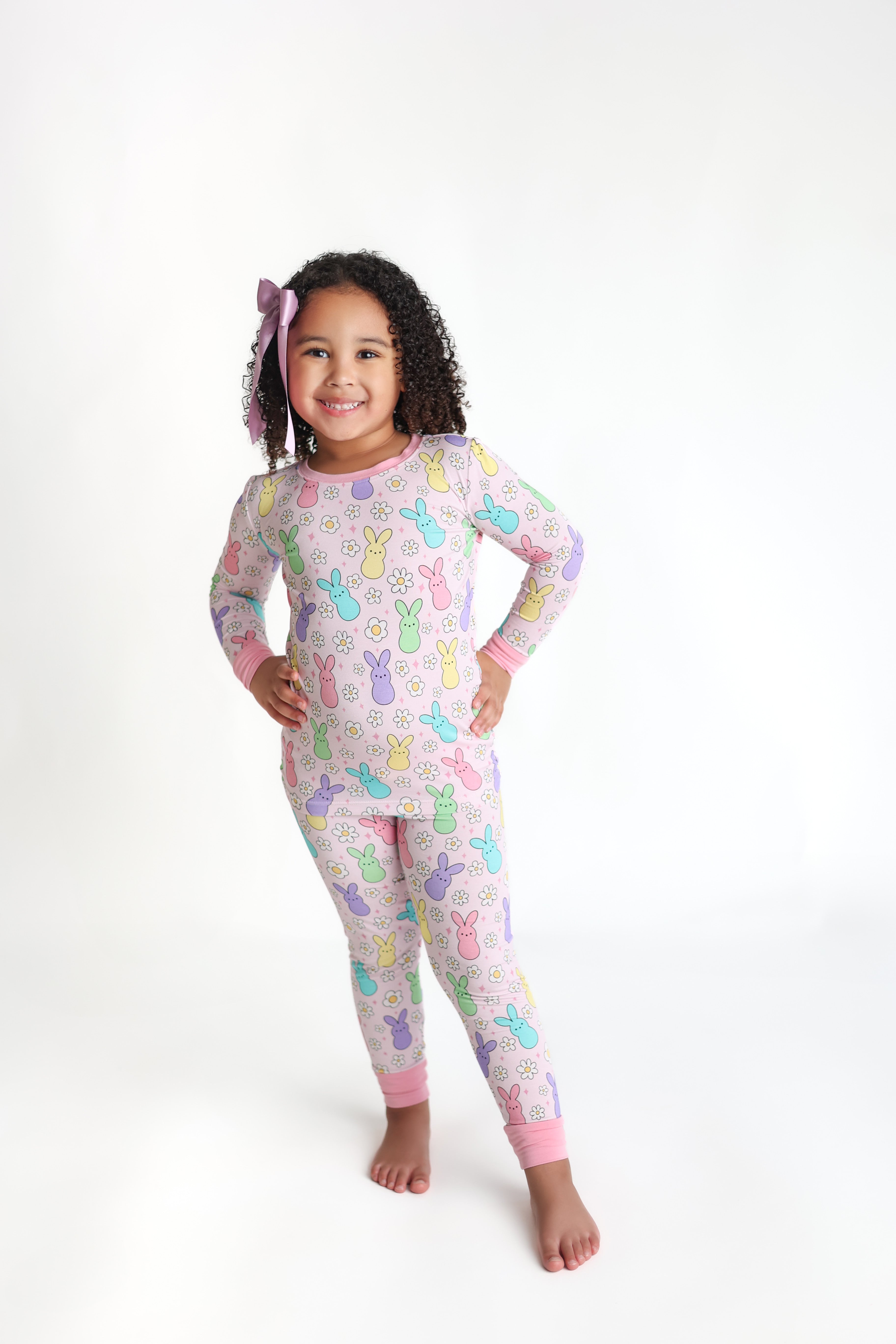 Bunnies | Two-Piece Bamboo Pajama Set