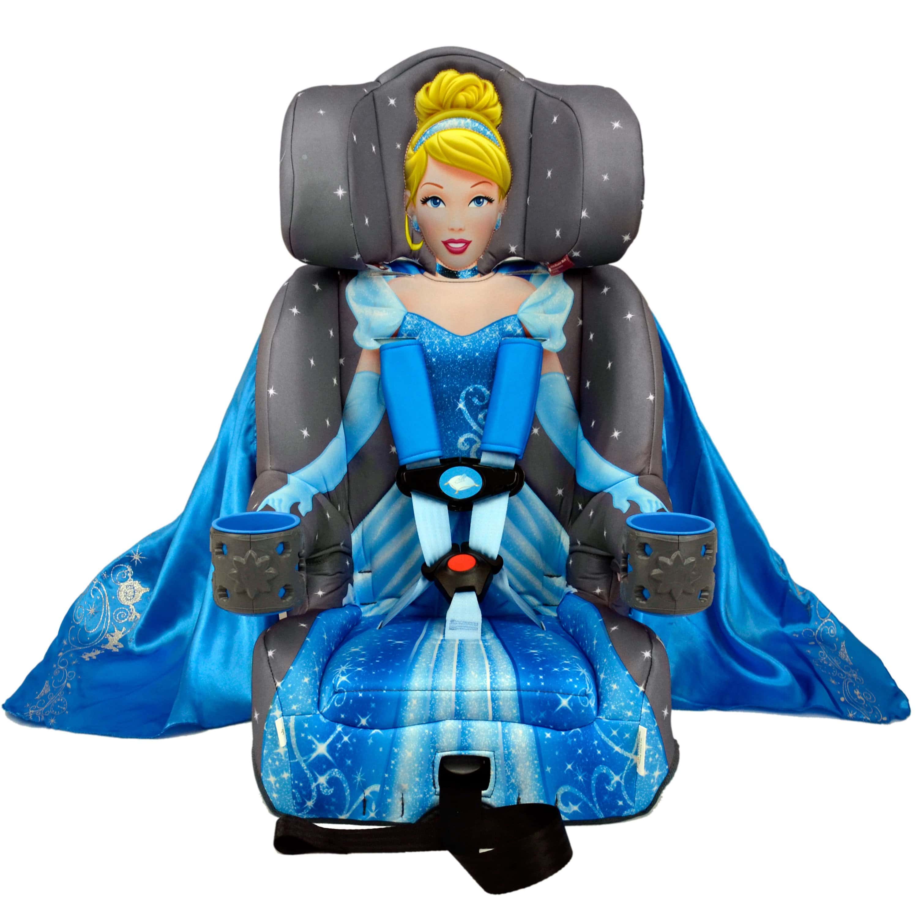 Cinderella Platinum 2-in-1 Harness Booster Car Seat