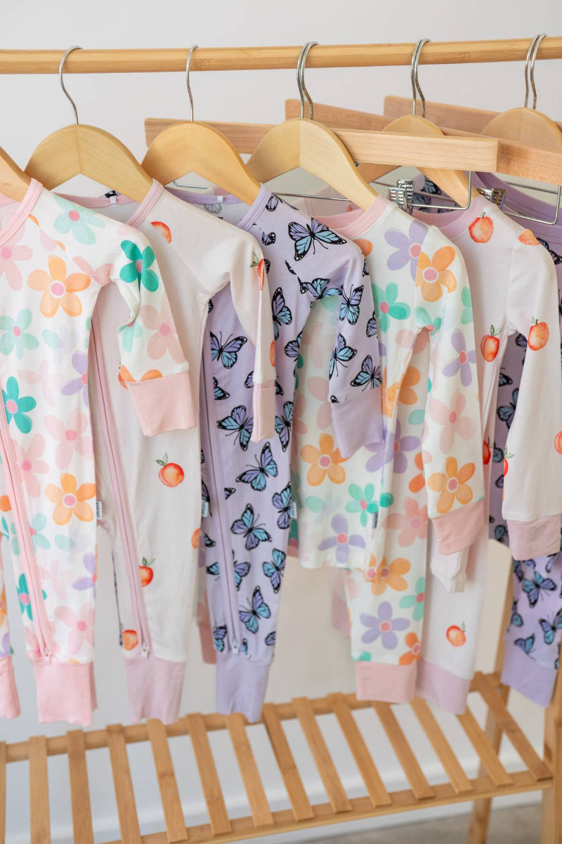 Retro Daisy | Two Piece Pajama Set