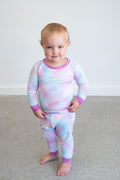 Cotton Candy Tie Dye | Two-Piece Pajama Set