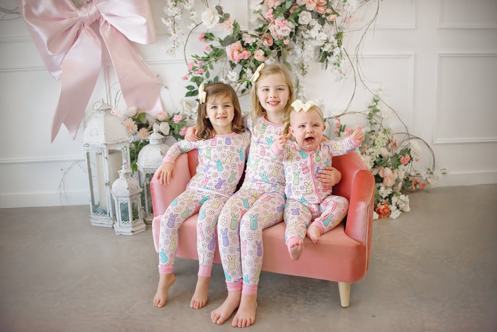 Bunnies | Two-Piece Bamboo Pajama Set