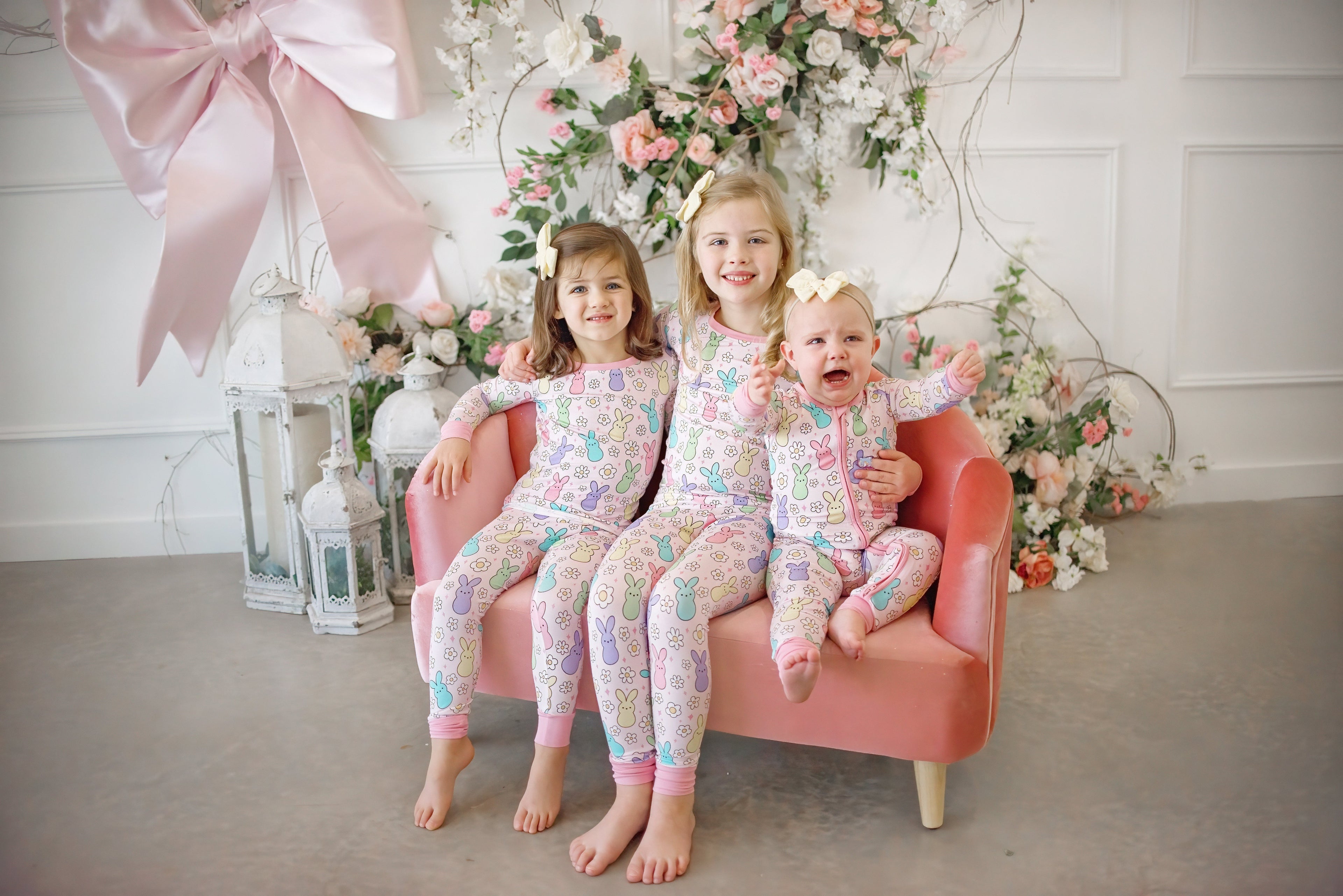 Bunnies | Two-Piece Bamboo Pajama Set