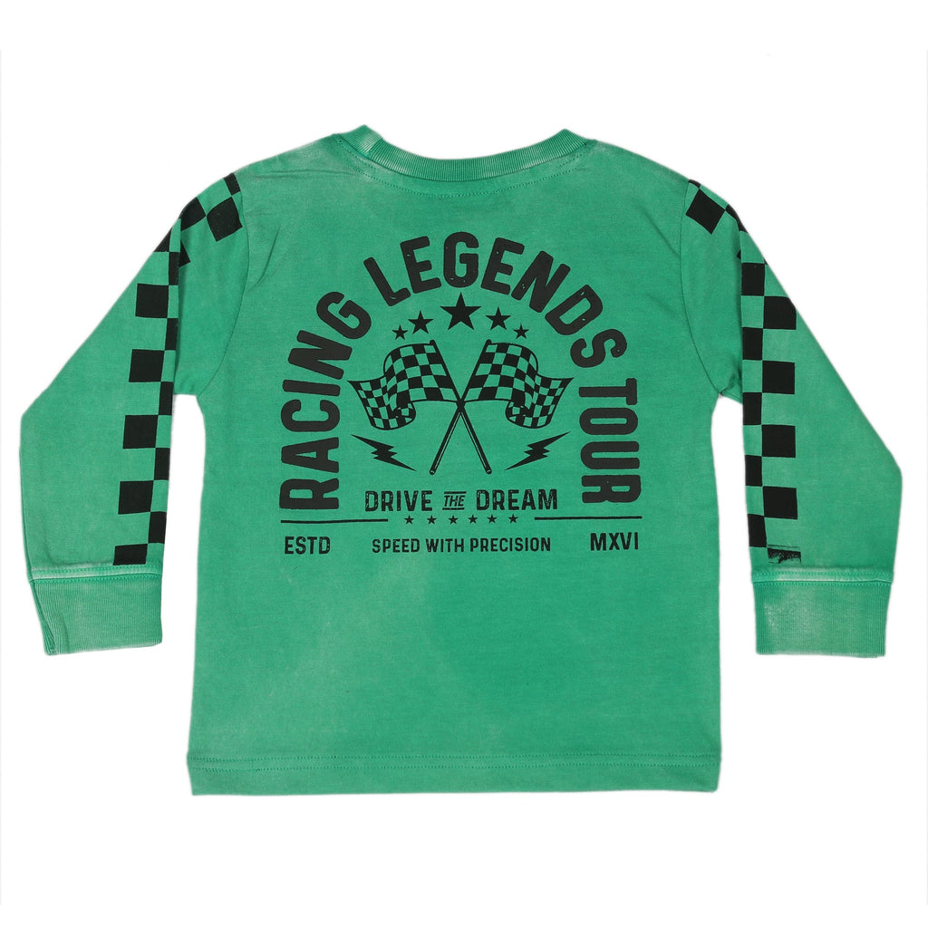 Kids Long Sleeve Enzyme Tee - Race Legend