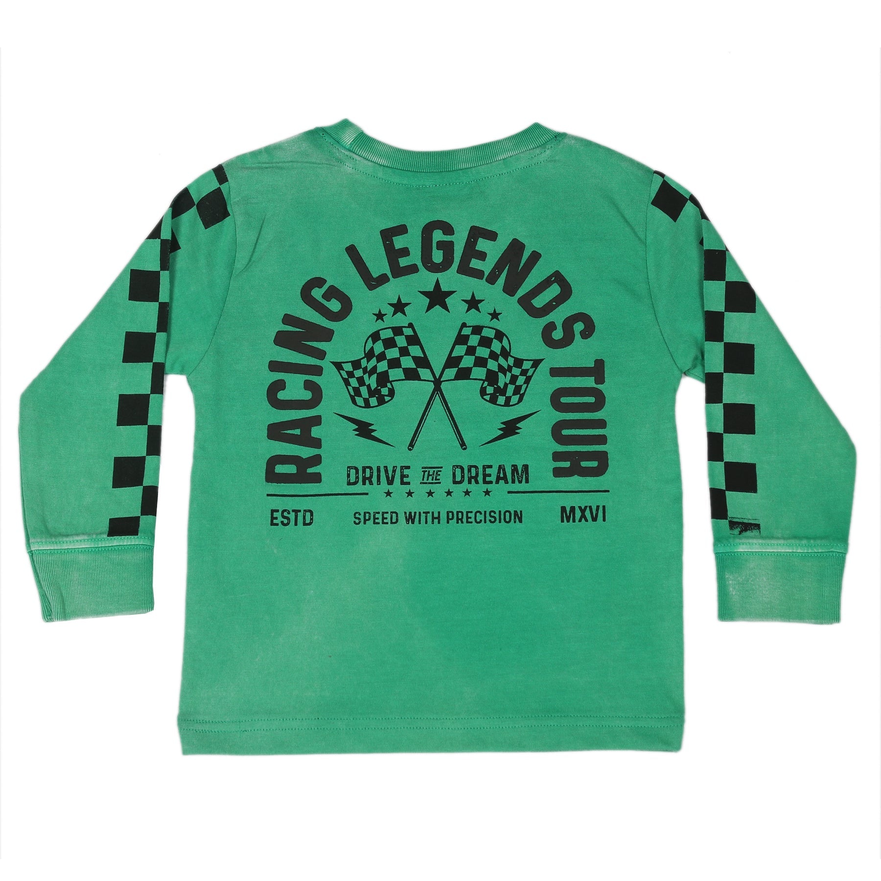 Kids Long Sleeve Enzyme Tee - Race Legend