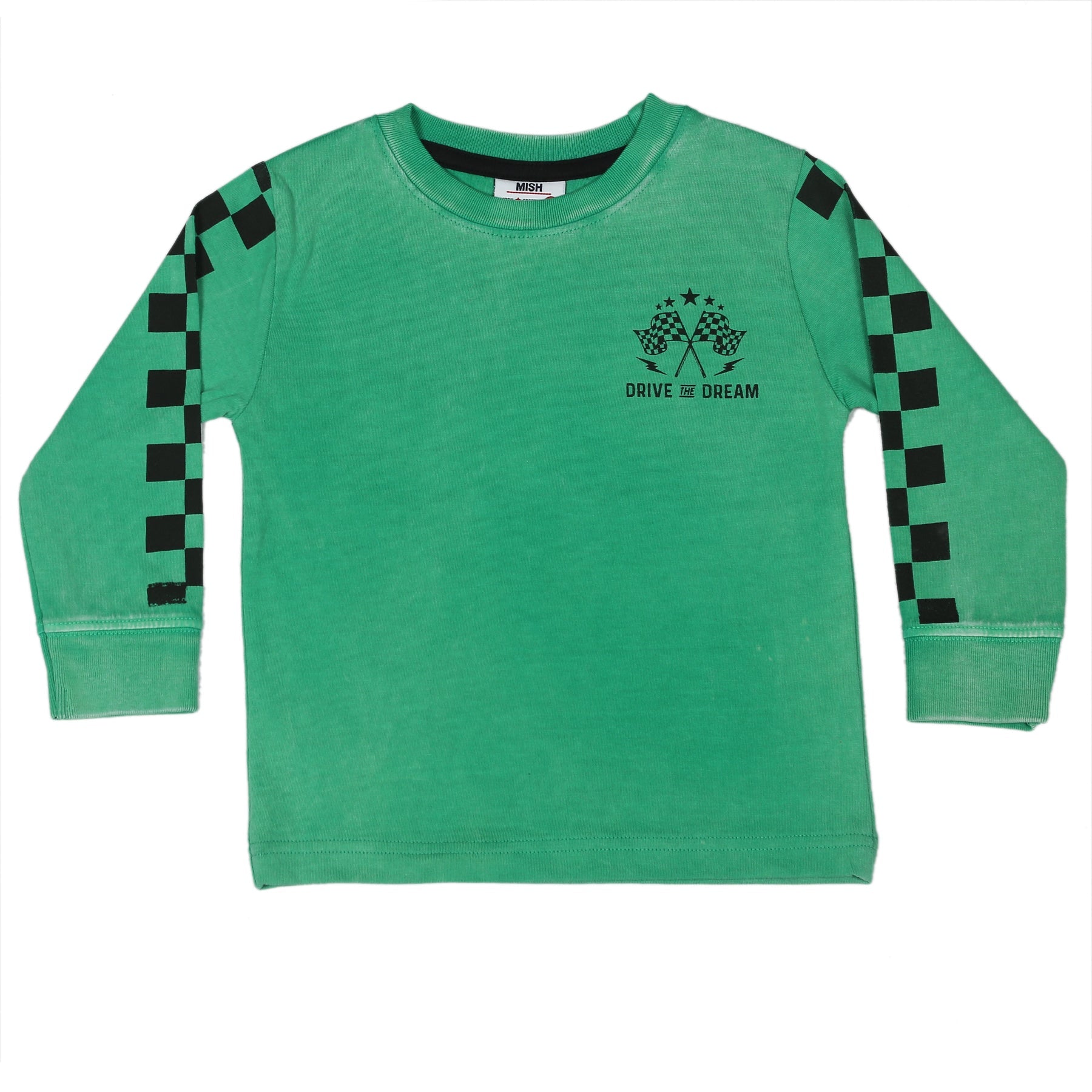 Kids Long Sleeve Enzyme Tee - Race Legend