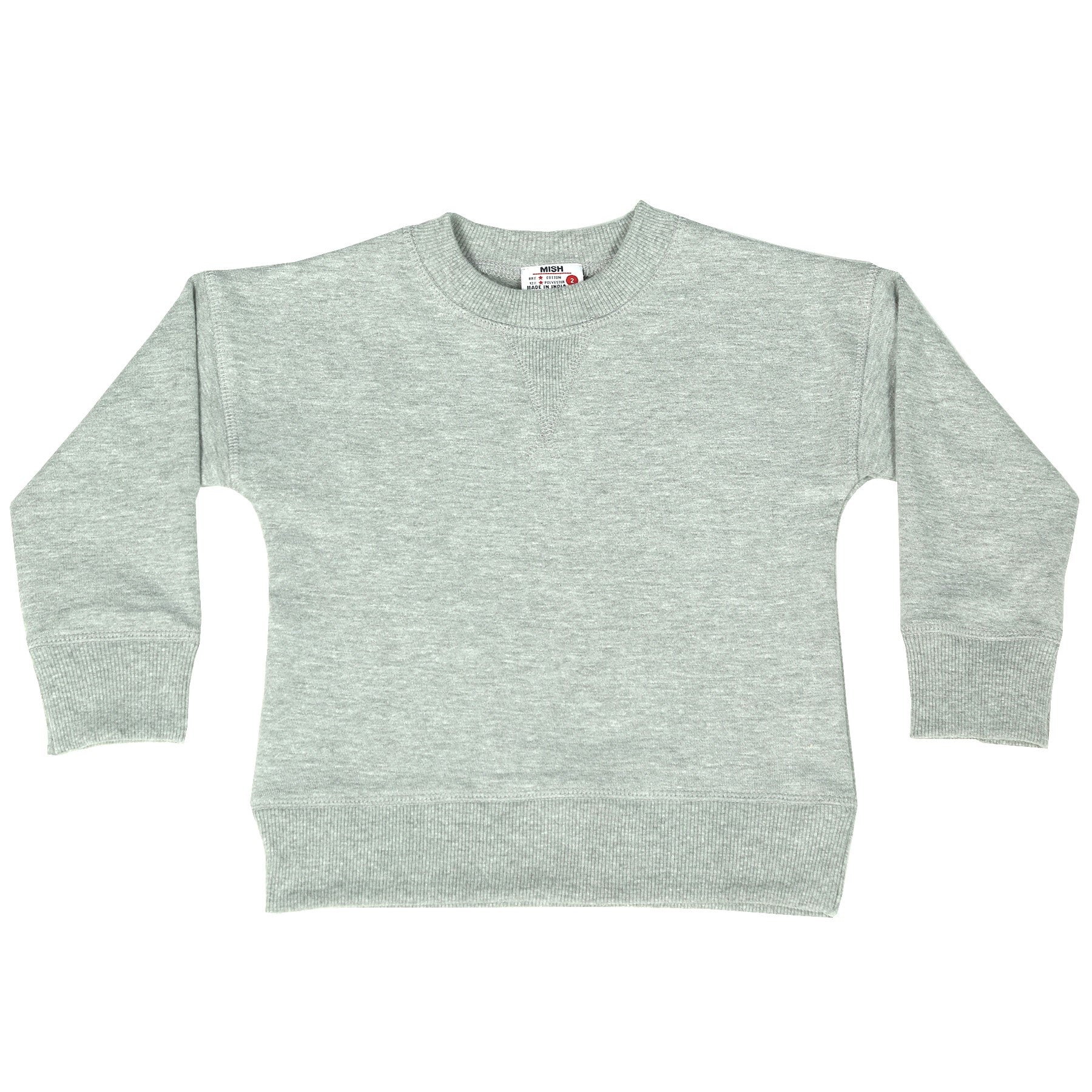 NEW! Kids Crew Neck Sweatshirt -Heather