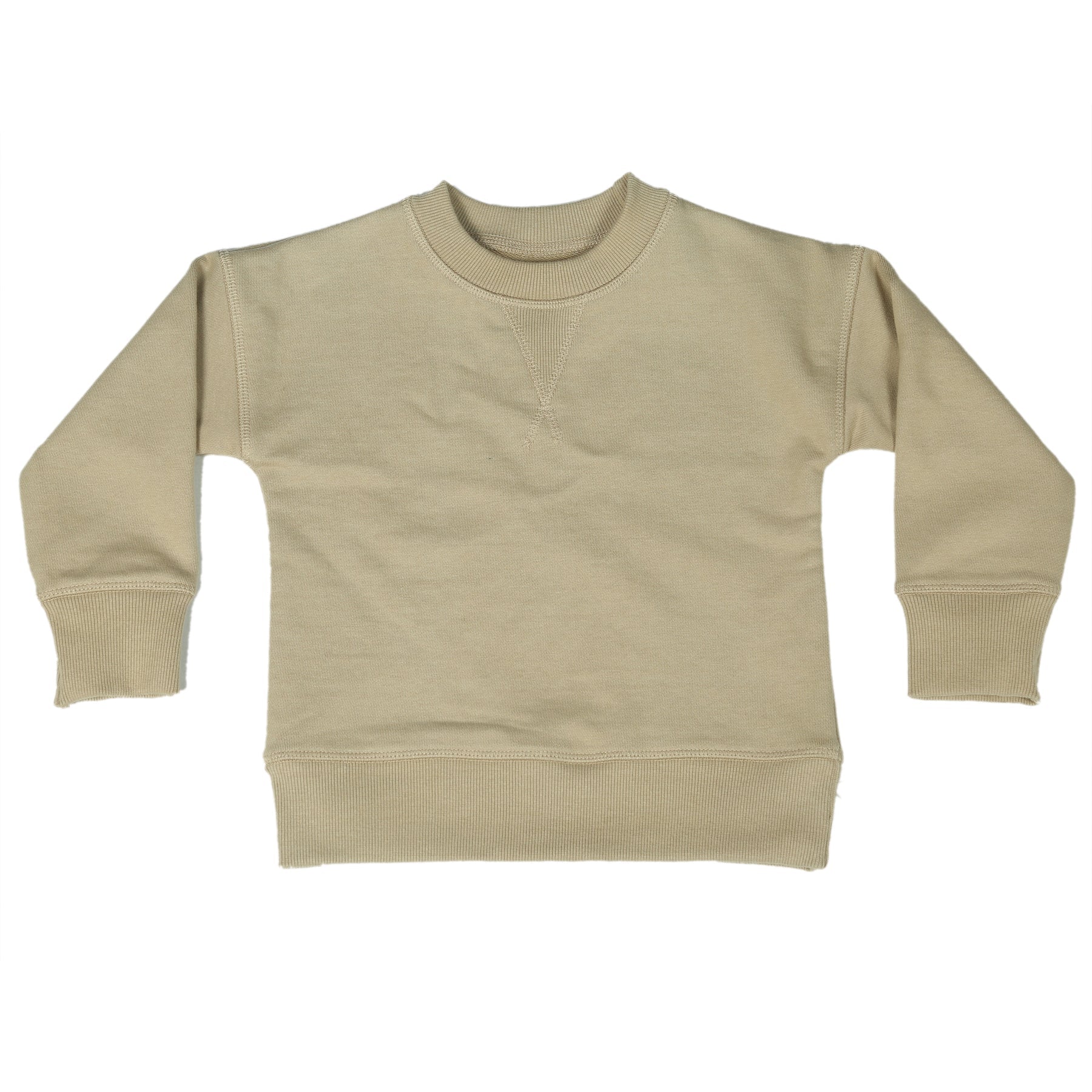 NEW! Kids Crew Neck Sweatshirt - Stone