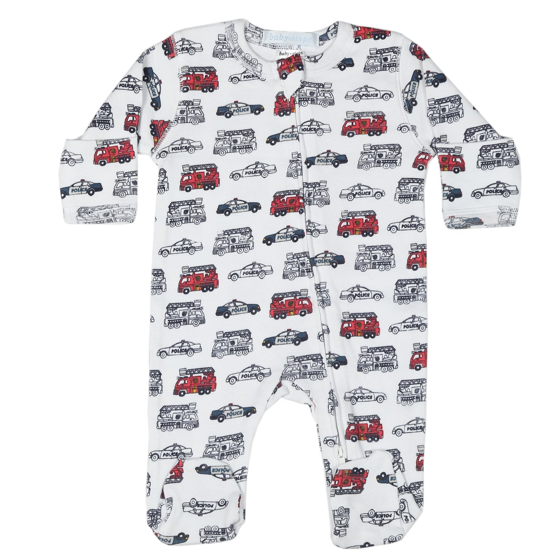 Baby Zipper Footie - Local Heroes