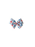 Floral Firework Plaid Pinwheel