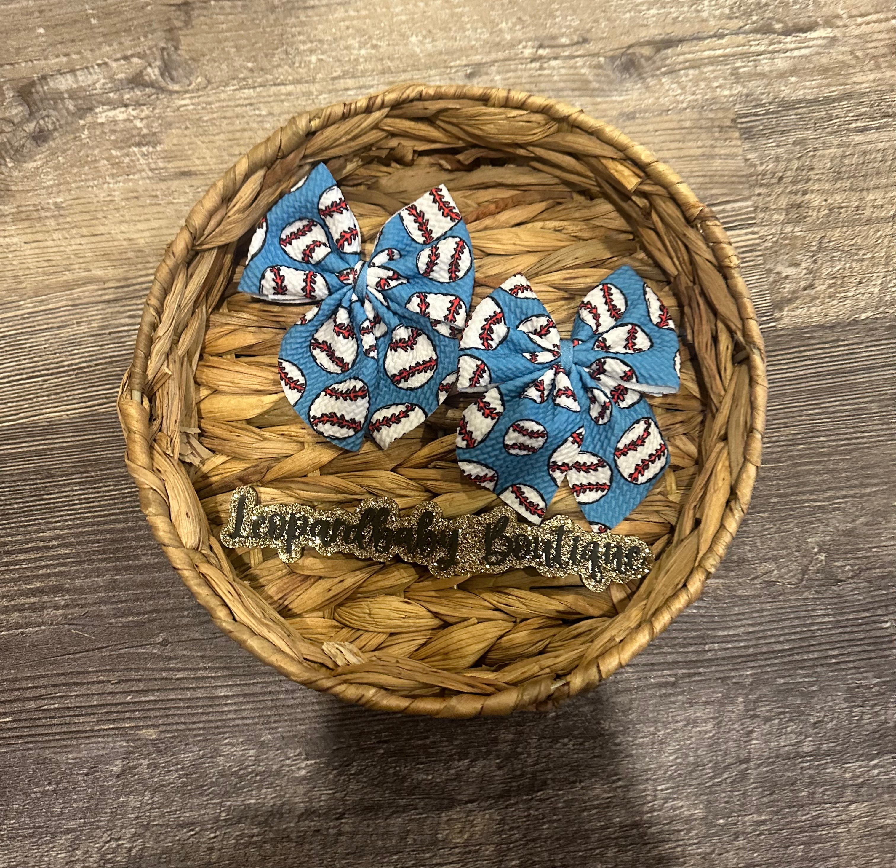 Blue baseball sailor piggies