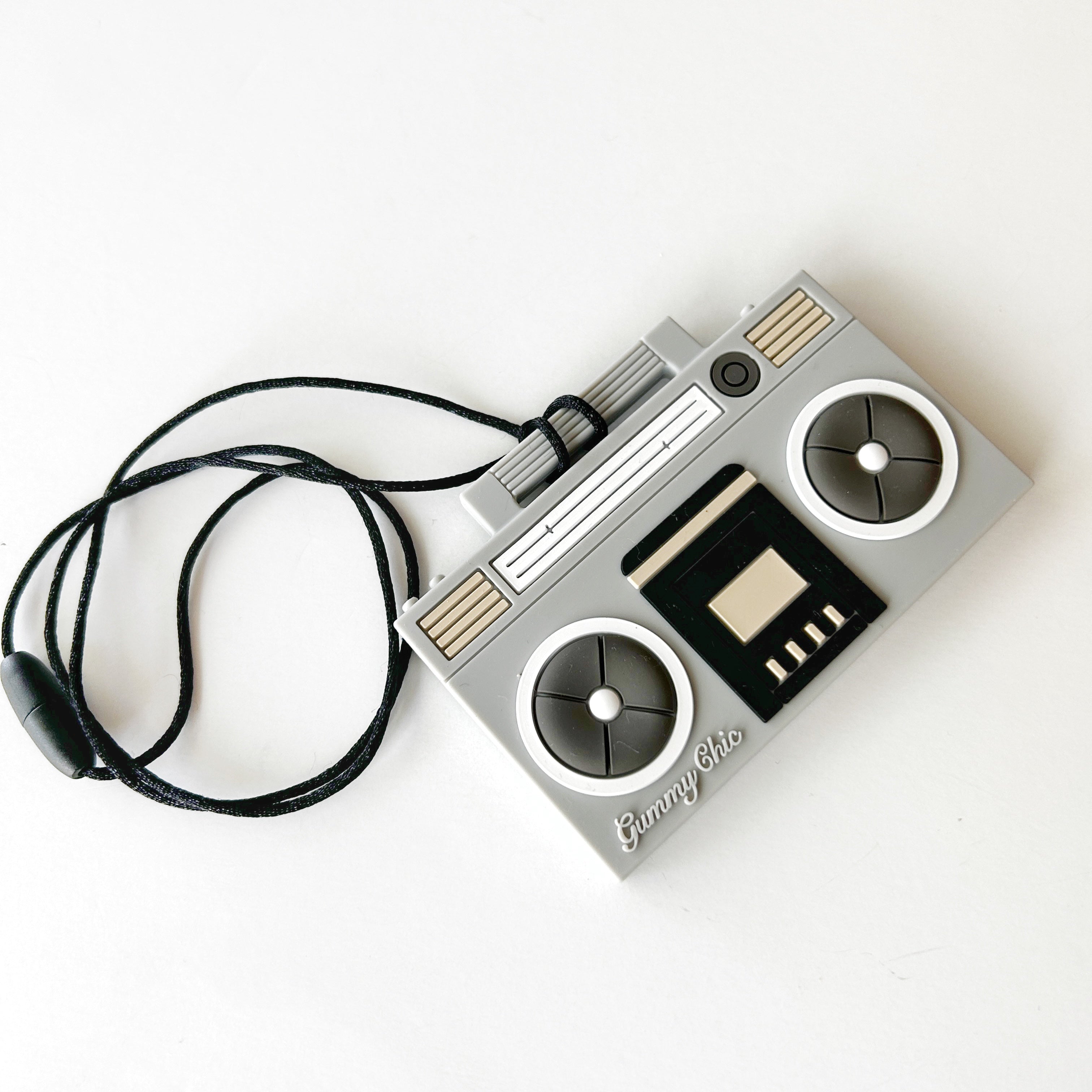 Boom Box Sensory Chew Necklace for Sensory Needs - Exclusive Gummy Chic Design