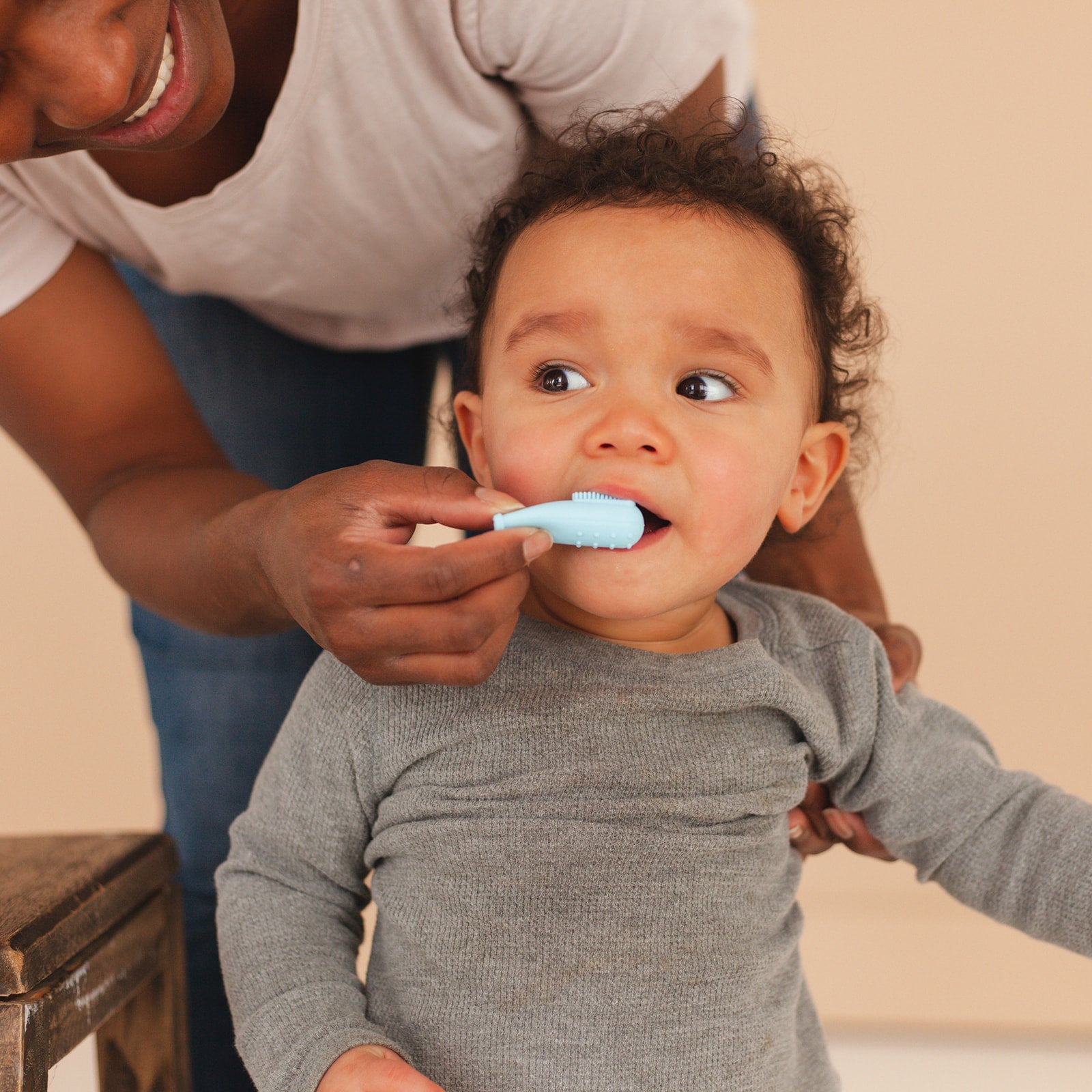 Finger Toothbrushes // Blues