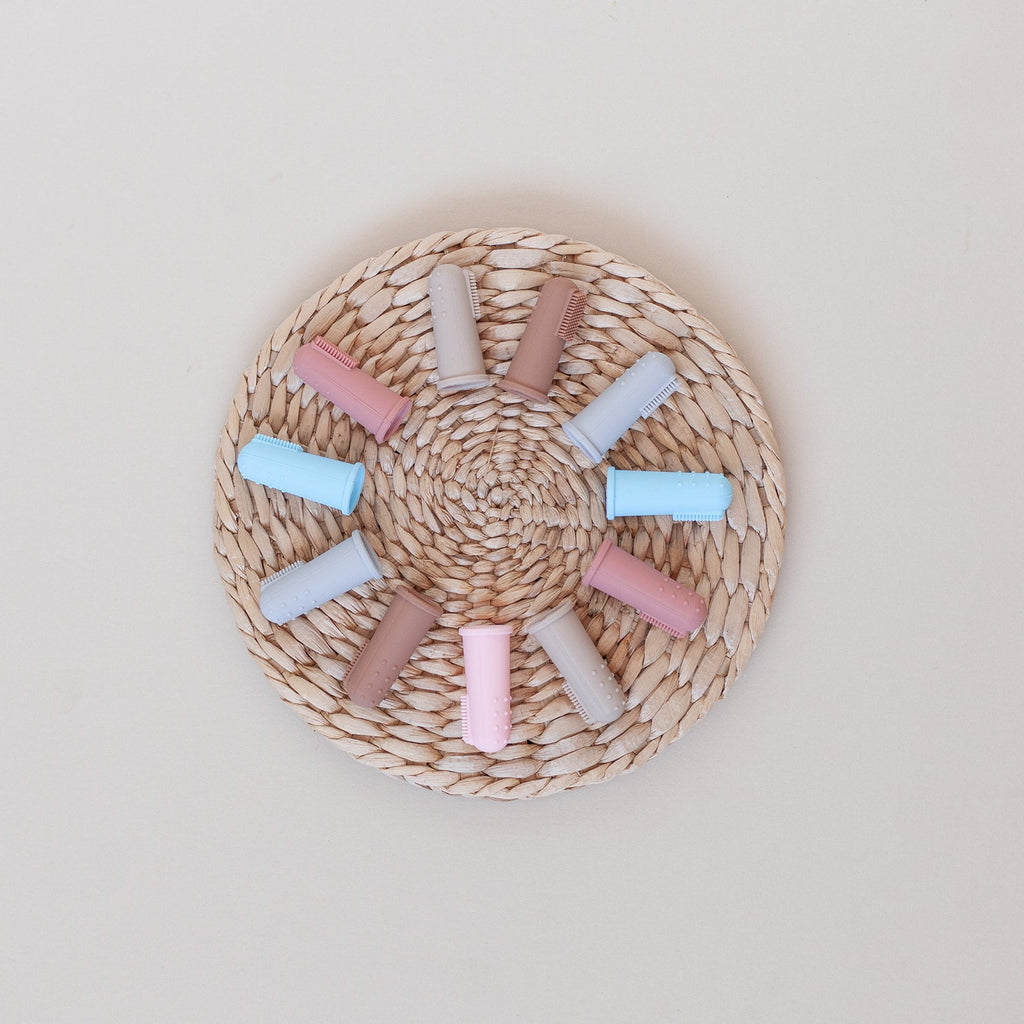 Finger Toothbrushes // Neutrals