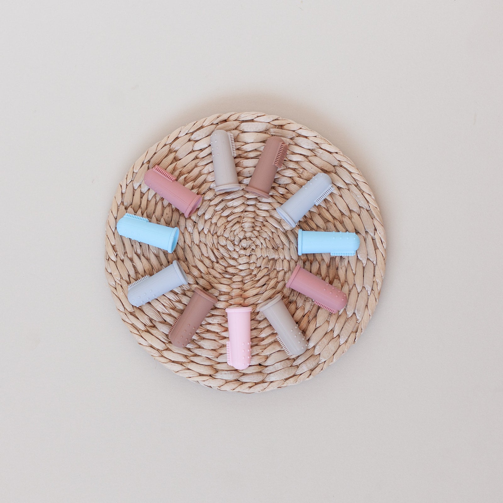 Finger Toothbrushes // Neutrals