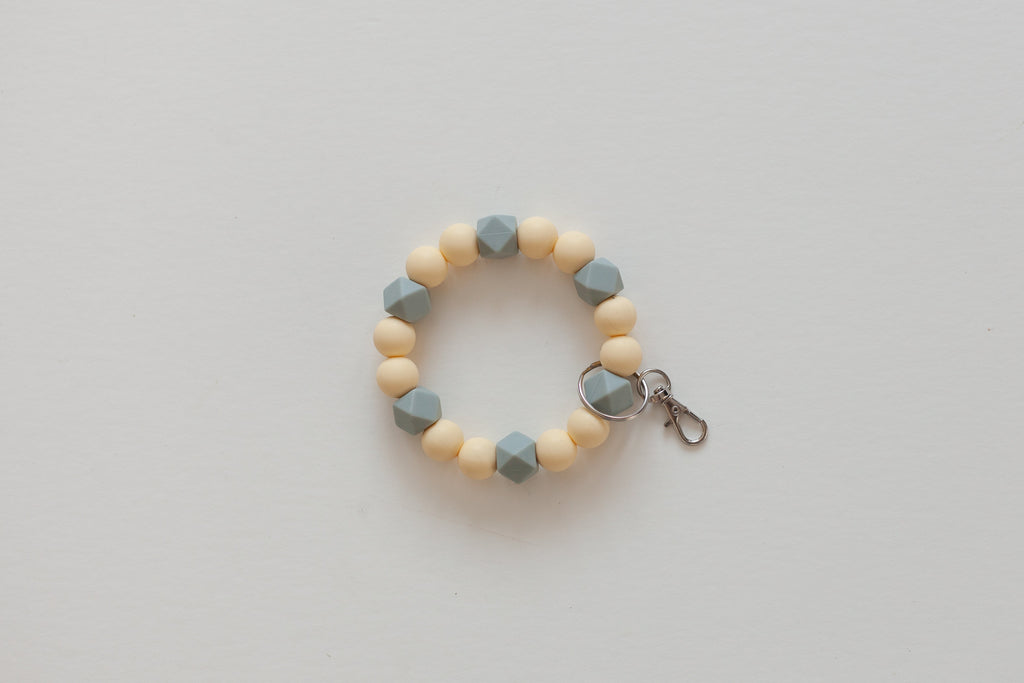 Buttercream Succulent Wristlet