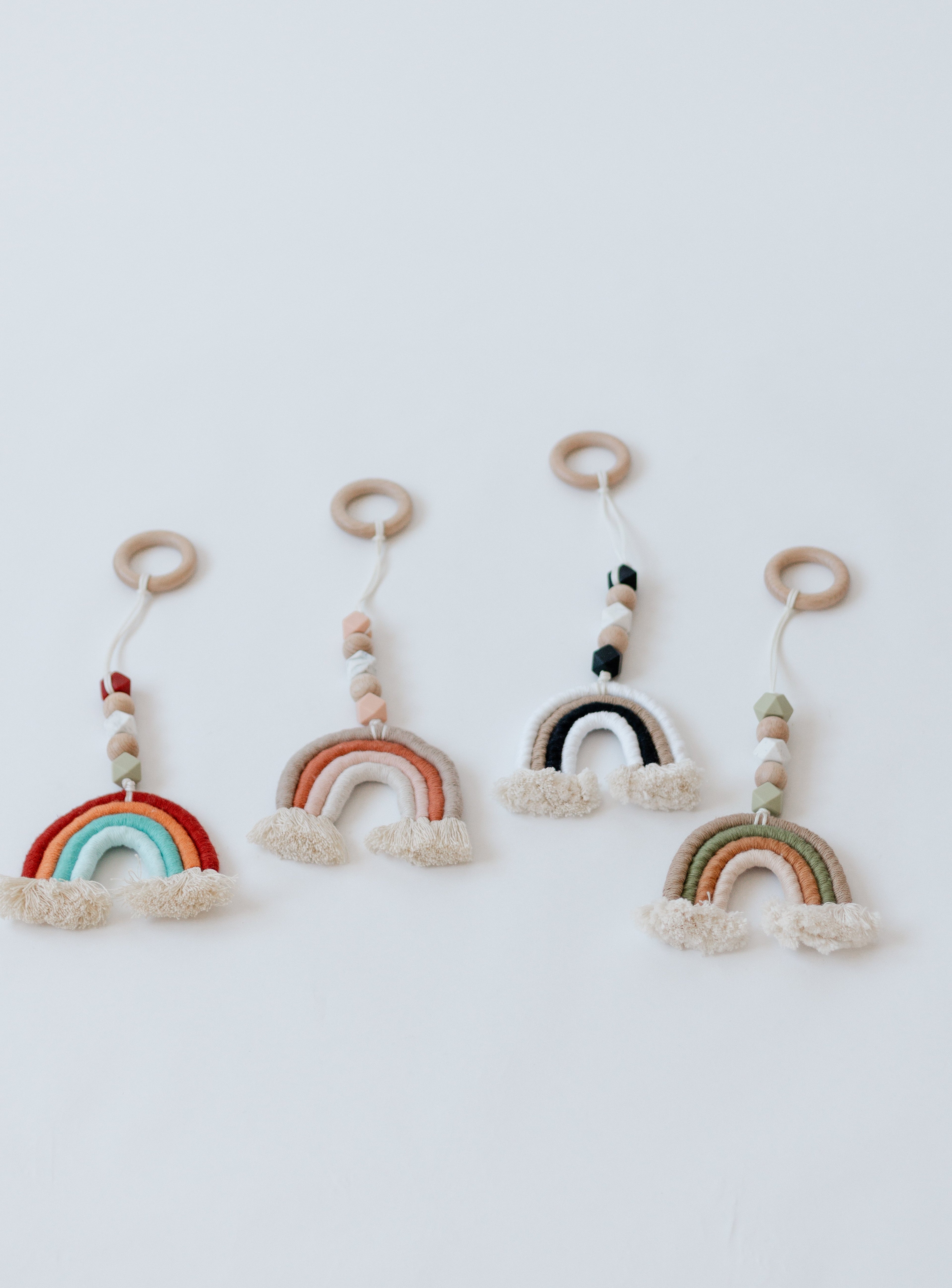 Rainbow Carseat Garland/Gym Toy/Car Ornament