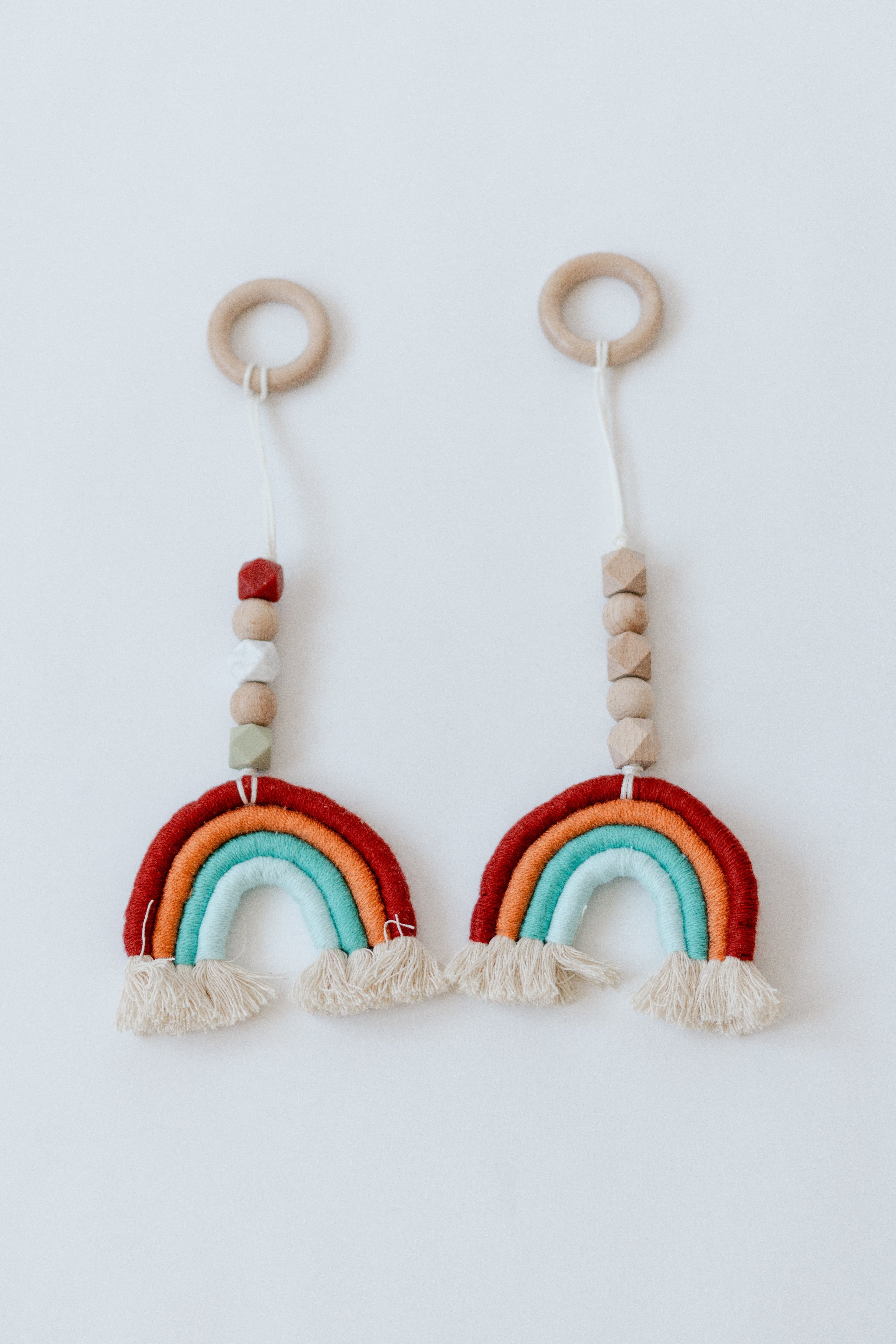 Rainbow Carseat Garland/Gym Toy/Car Ornament