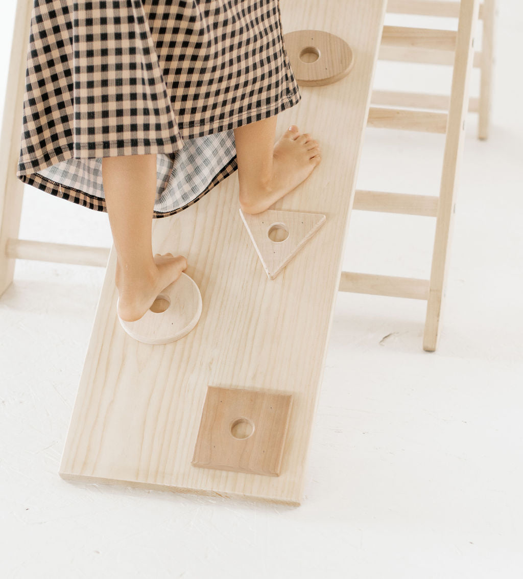 Flawed/Discounted Large Wooden climbing triangle