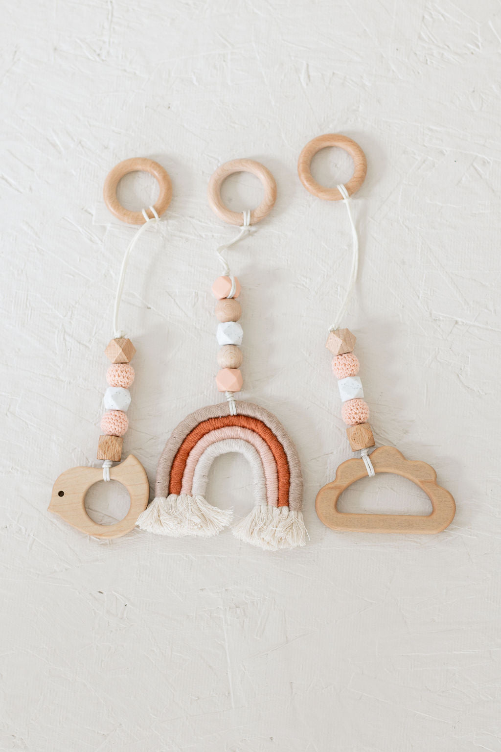 Rainbow Baby Play Gym - Blush