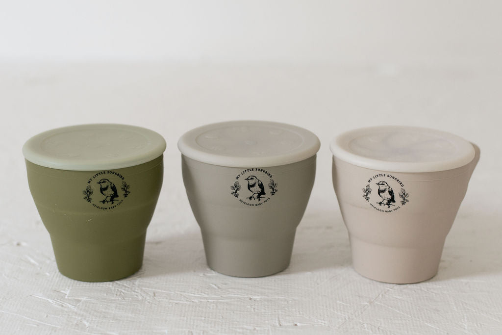 Silicone Snack Cups/Collapsible snack cups