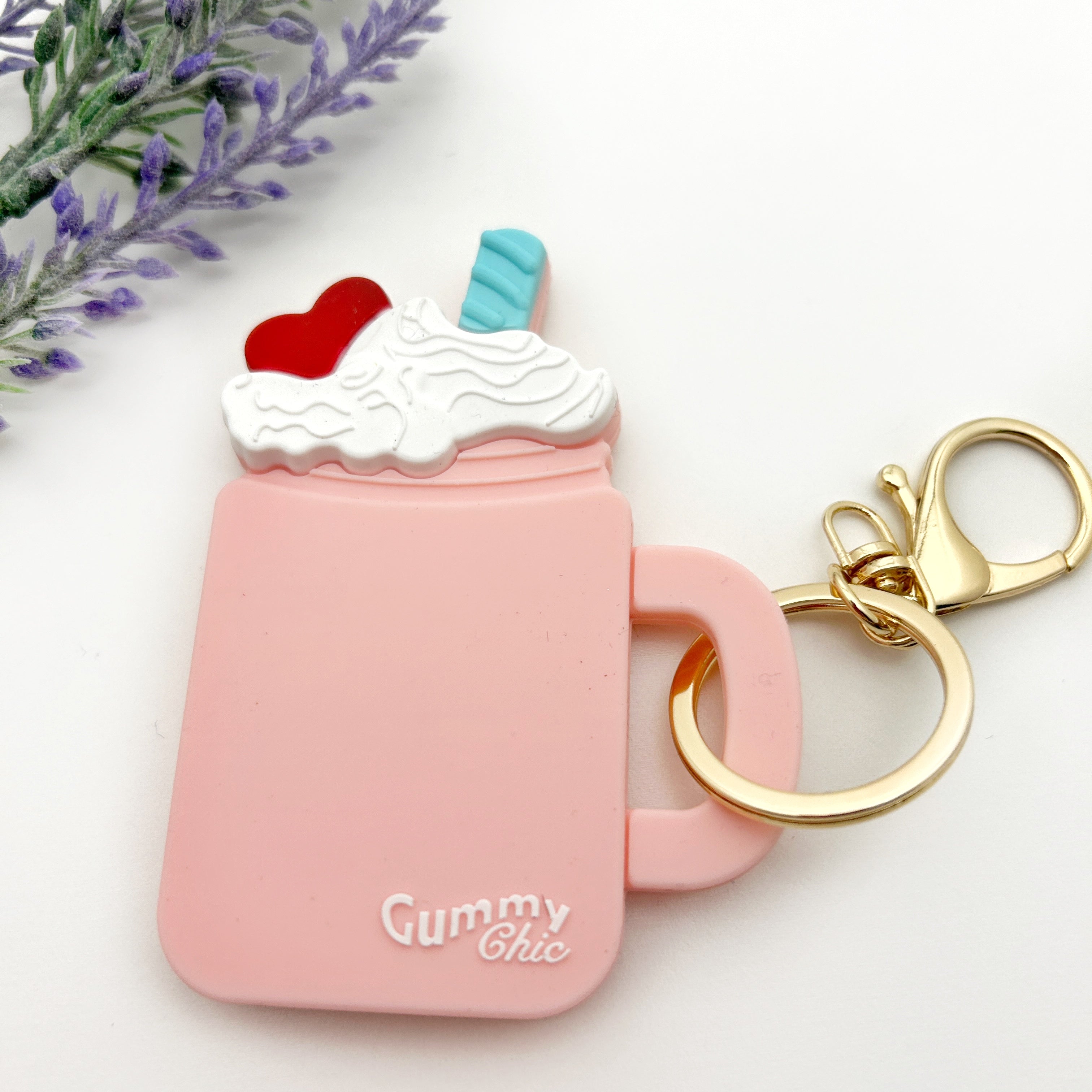Sensory Silicone Keychain - Fashionable Bag Charm for Fidgety Hands