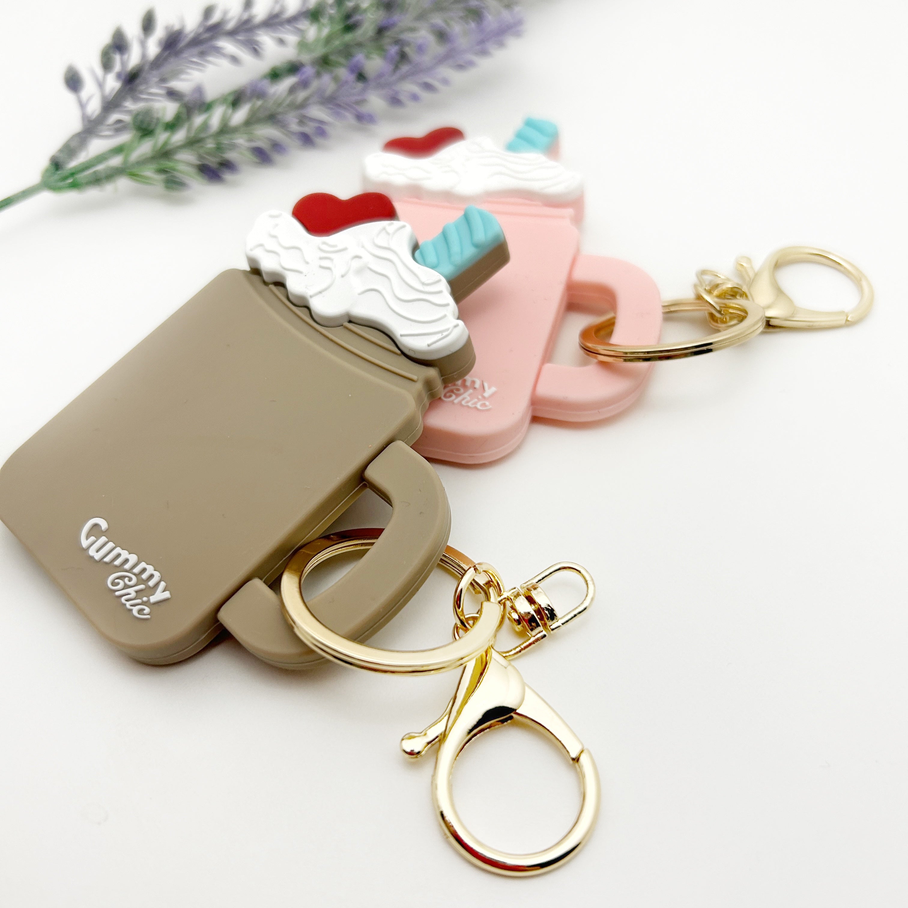 Sensory Silicone Keychain - Fashionable Bag Charm for Fidgety Hands