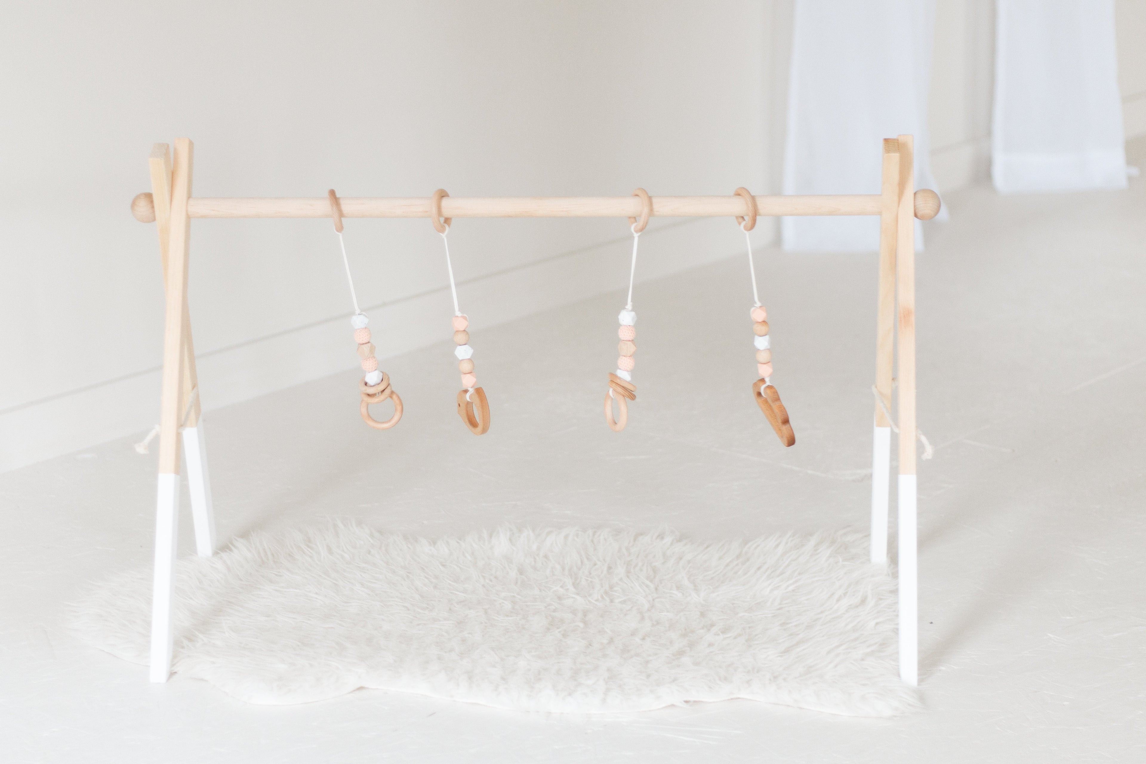 Twin sized Gym/Wooden play gym/baby gym/wooden baby gym/