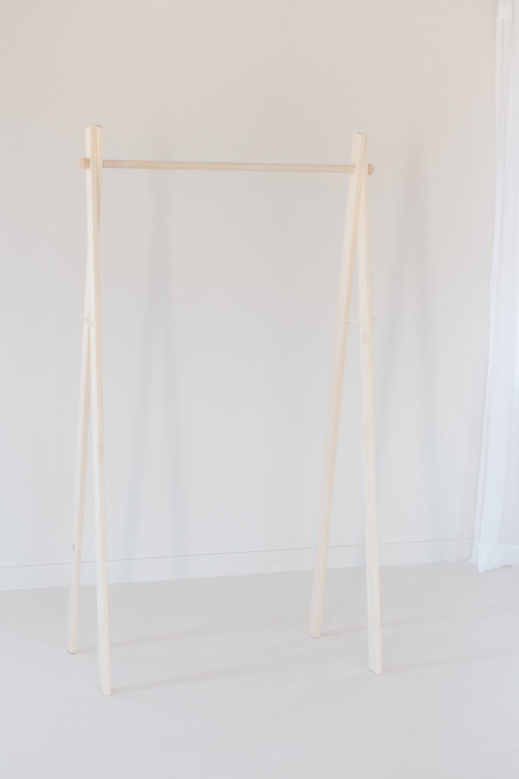 Flawed/discounted Large Wooden Clothing Rack