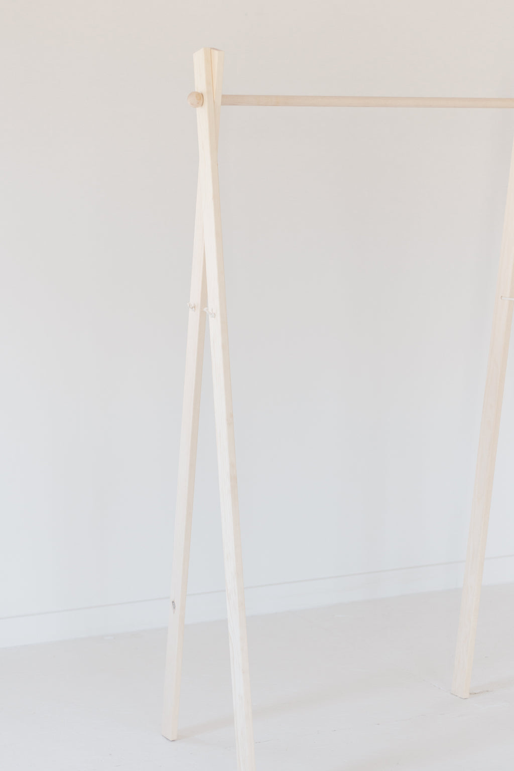 Flawed/discounted Large Wooden Clothing Rack