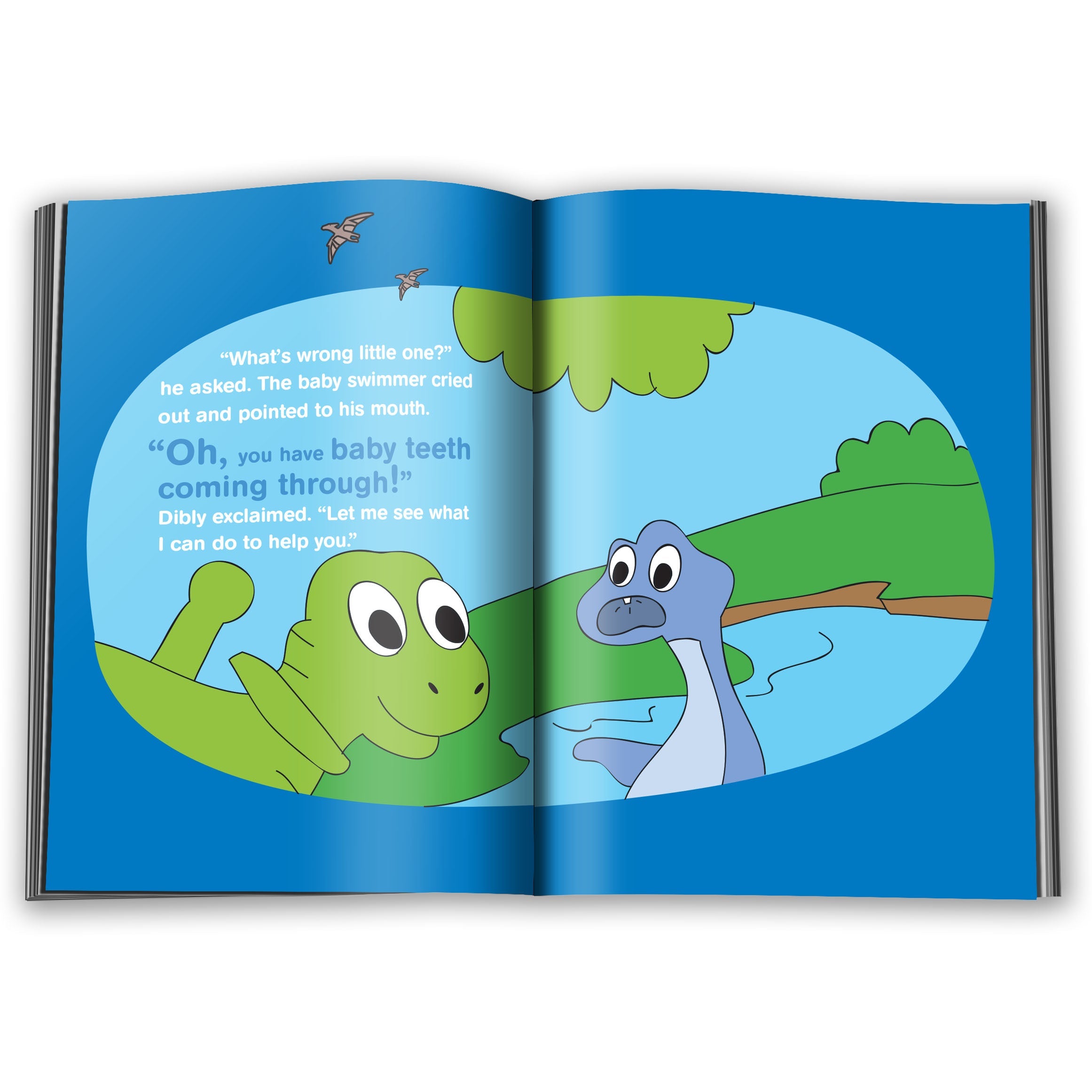 Dibly the Dino-Sore-No-More - Orange