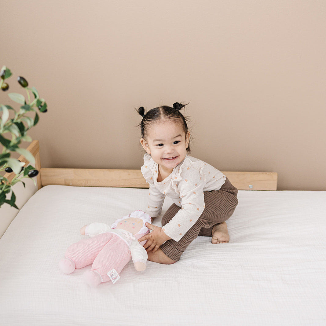 My First Baby Doll - Eden Collection - Pink Thermal