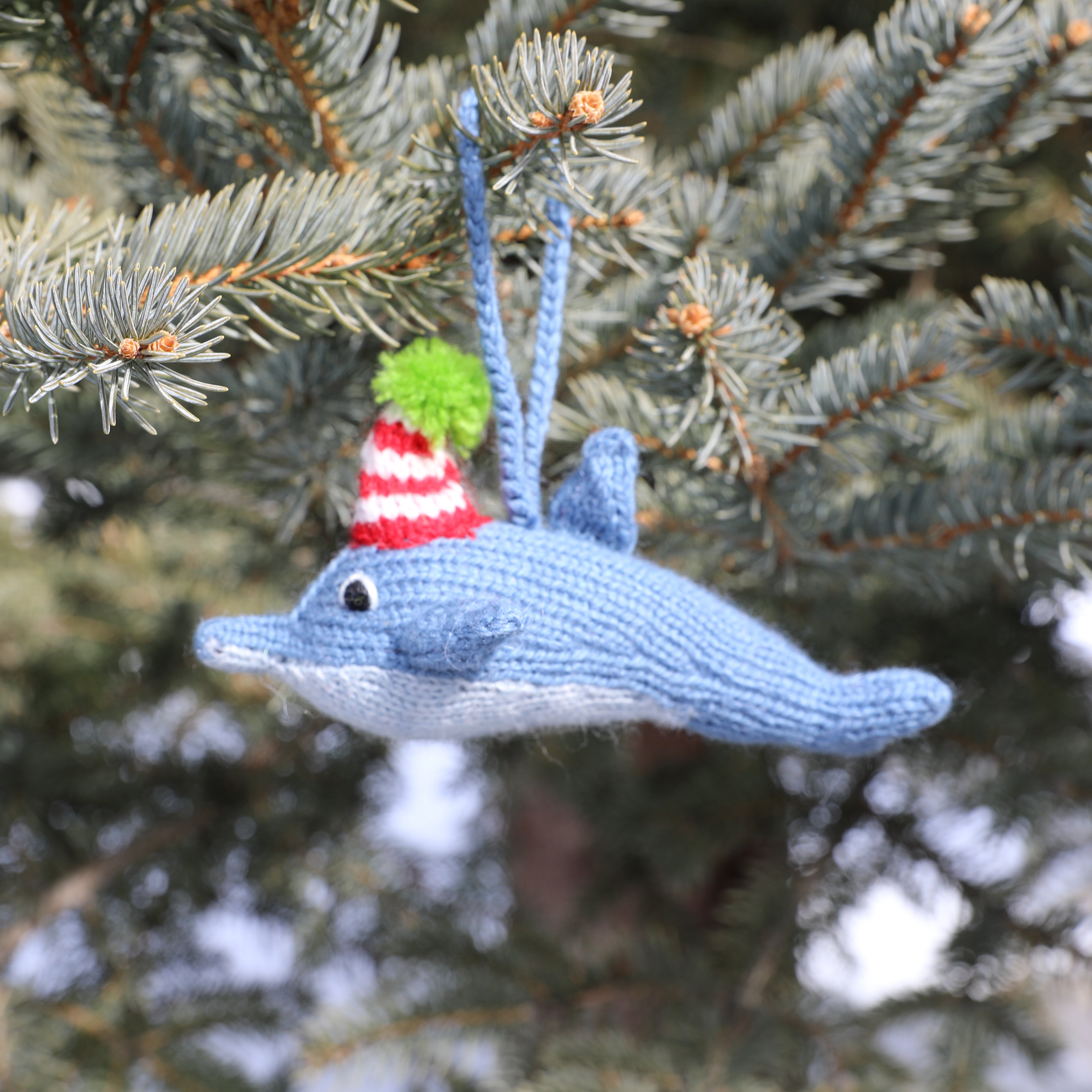 Dolphin Ornament, set of 2