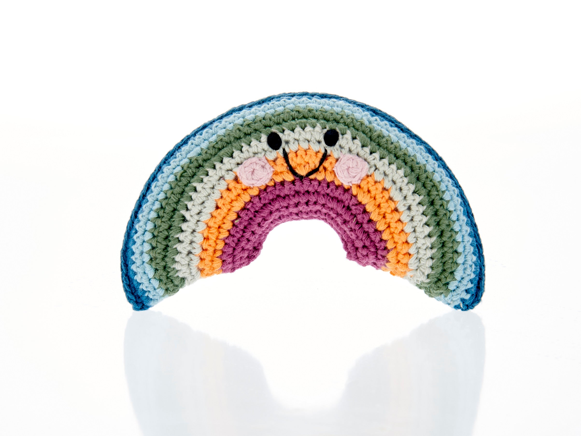 Friendly Rainbow Rattle