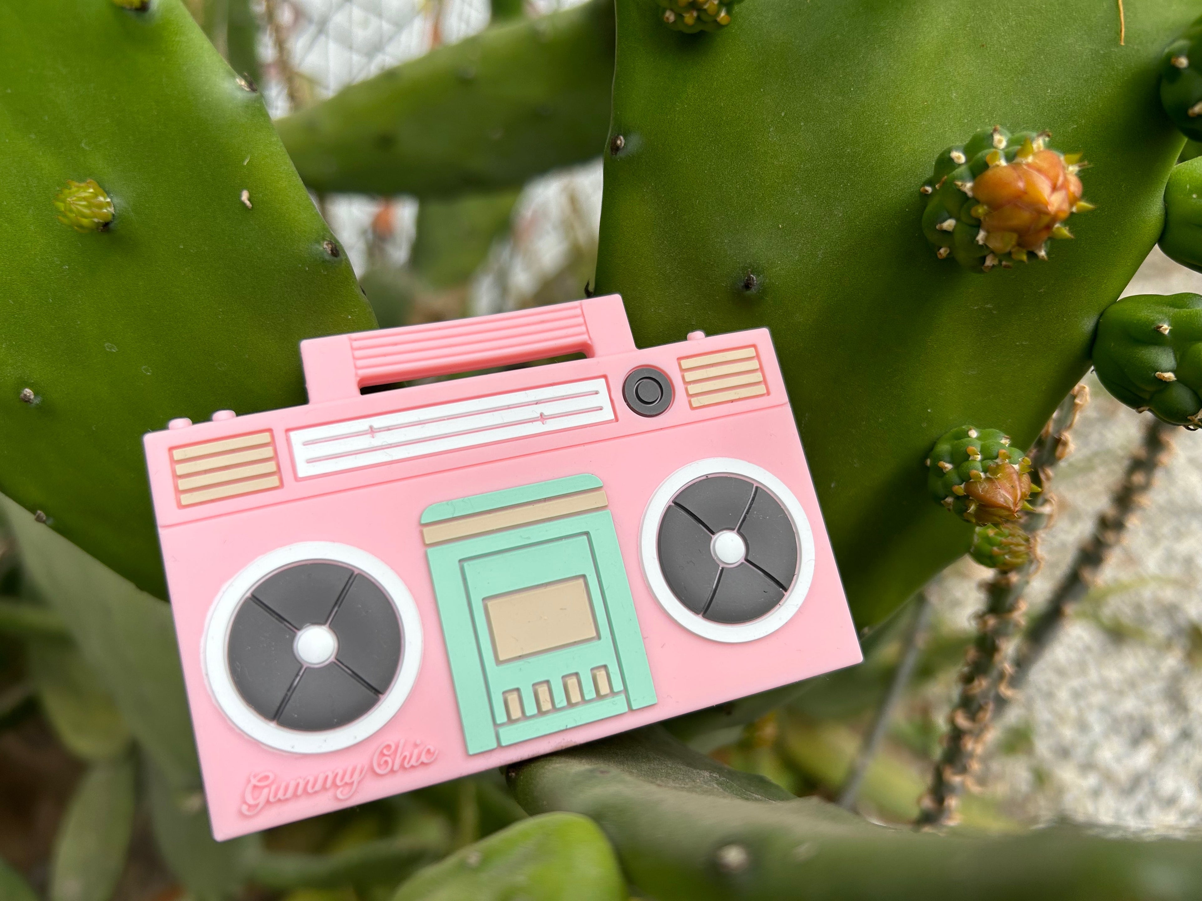 Boom Box Sensory Chew Necklace for Sensory Needs - Exclusive Gummy Chic Design